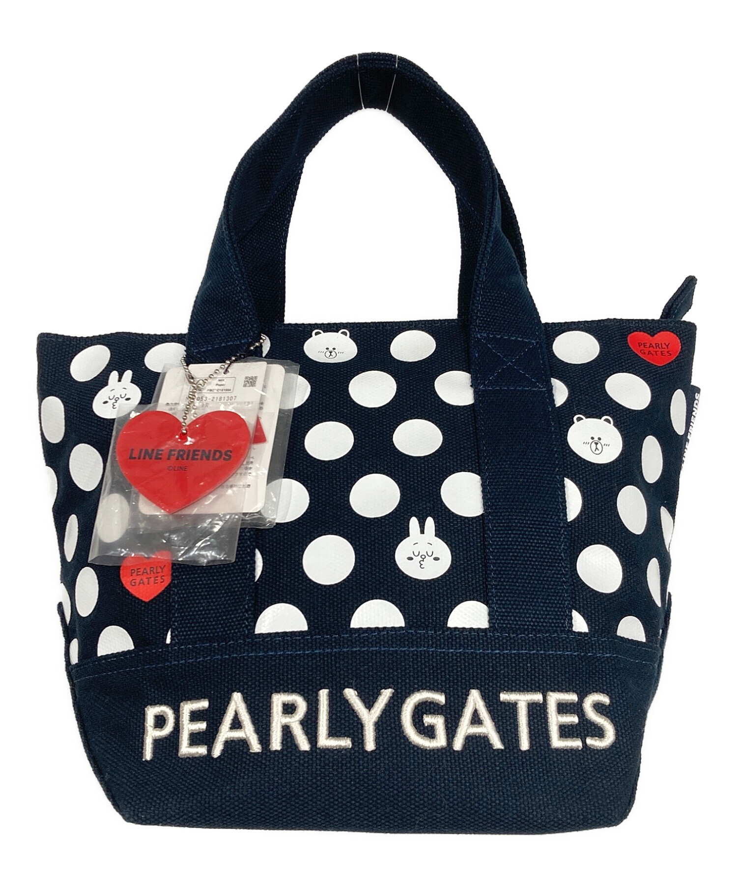 PEARLY GATES●パーリーゲイツ●カートバッグ濃紺 中古・古着通販】PEARLY GATES (パーリーゲイツ) カートバッグ