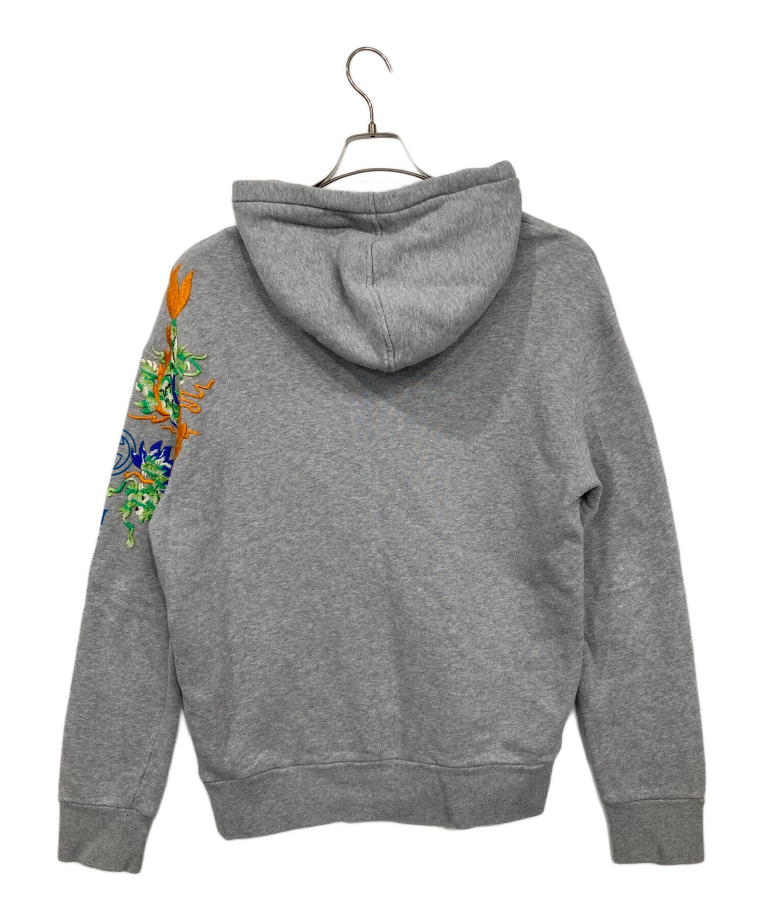 中古・古着通販】GUCCI (グッチ) クラシックロゴドラゴン刺繍フーディ