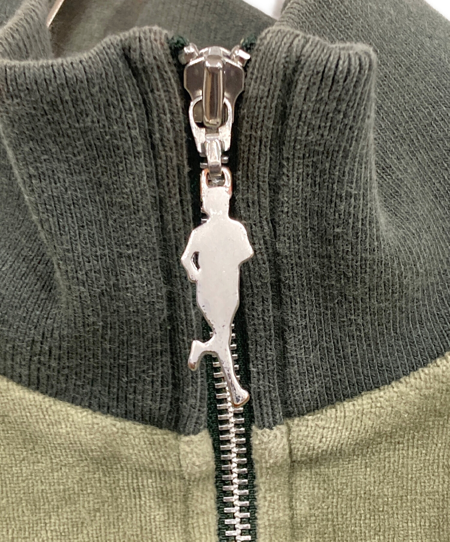 中古・古着通販】NIKE (ナイキ) ベロアジャケット グリーン サイズ:M