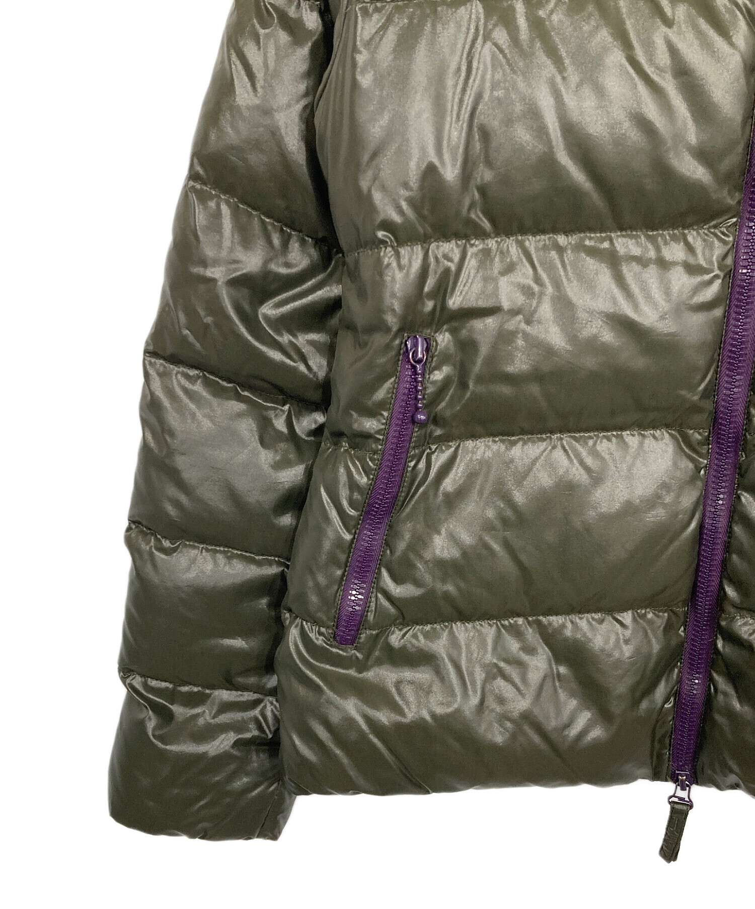 デュベティカ　ダウンジャケット　カーキ　サイズ42 DUVETICA デュベティカ ダウンジャケット サイズ:42 カーキ レディース