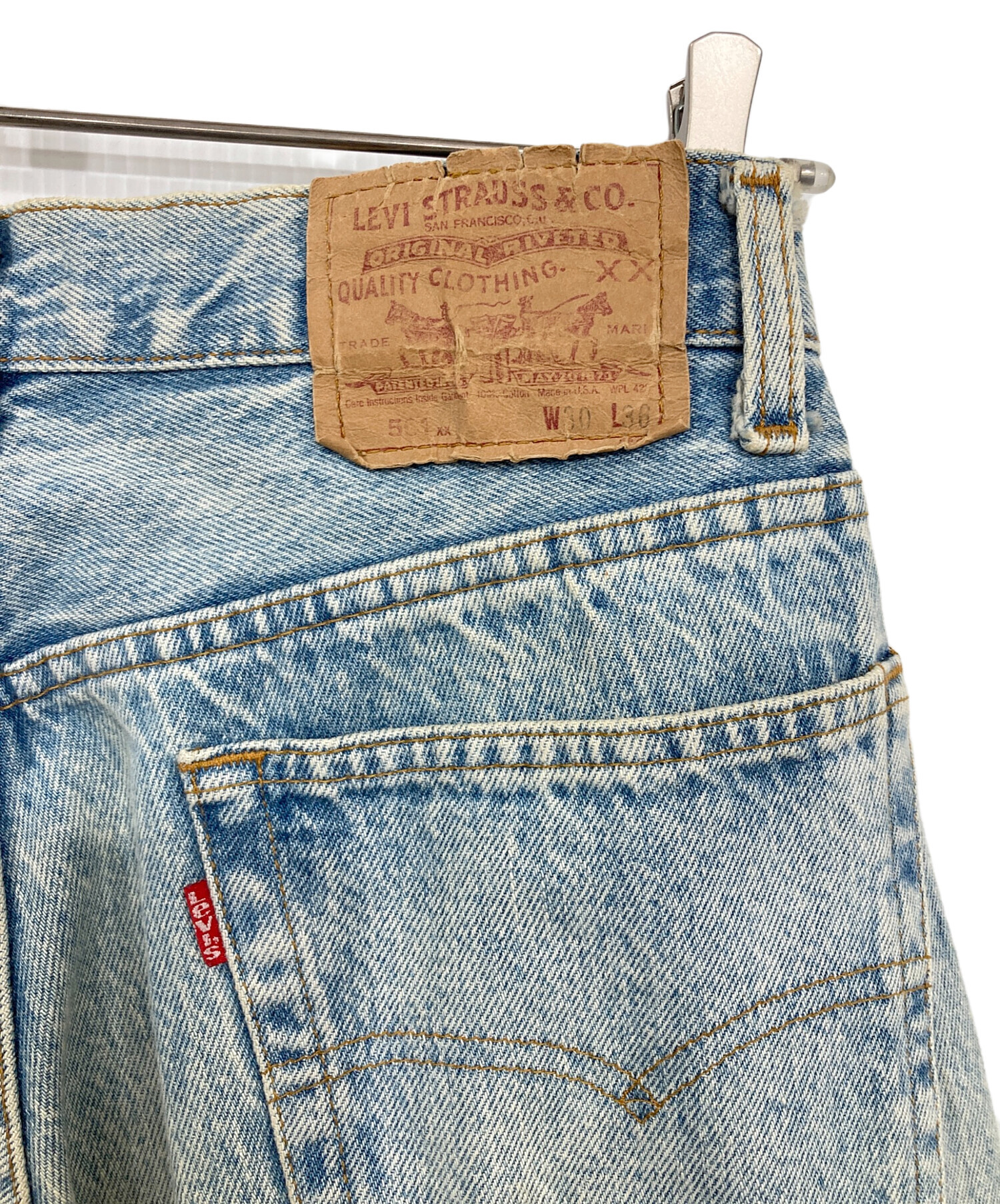 中古・古着通販】LEVI'S (リーバイス) 501XXデニムパンツ インディゴ