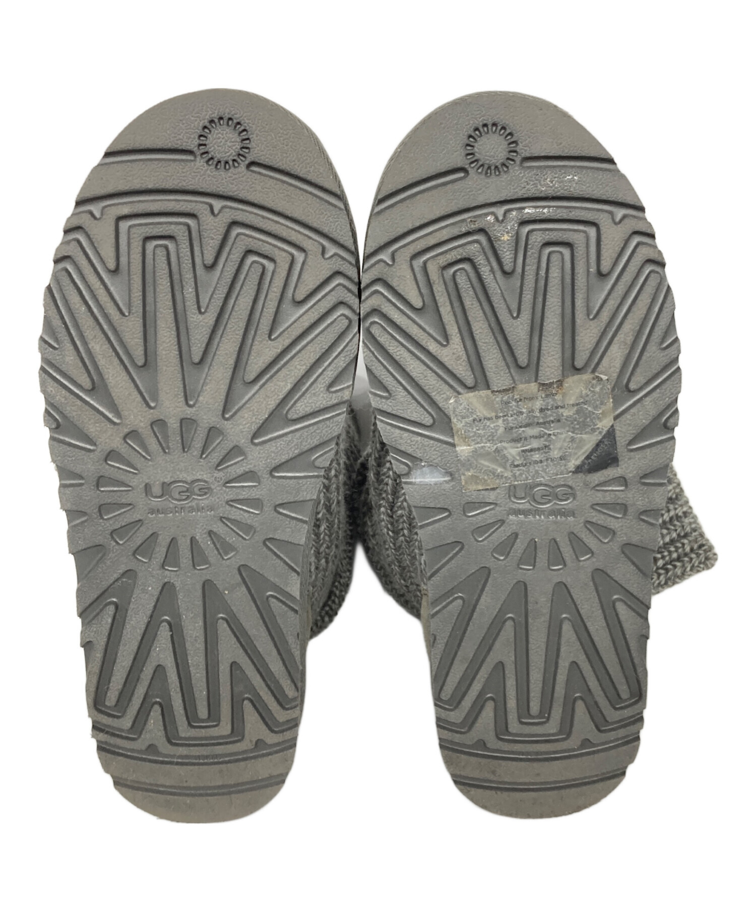 中古・古着通販】UGG (アグ) クラシック カーディ ニットブーツ グレー