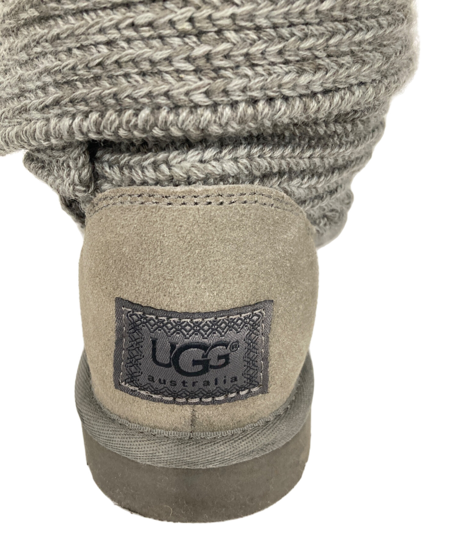 中古・古着通販】UGG (アグ) クラシック カーディ ニットブーツ グレー