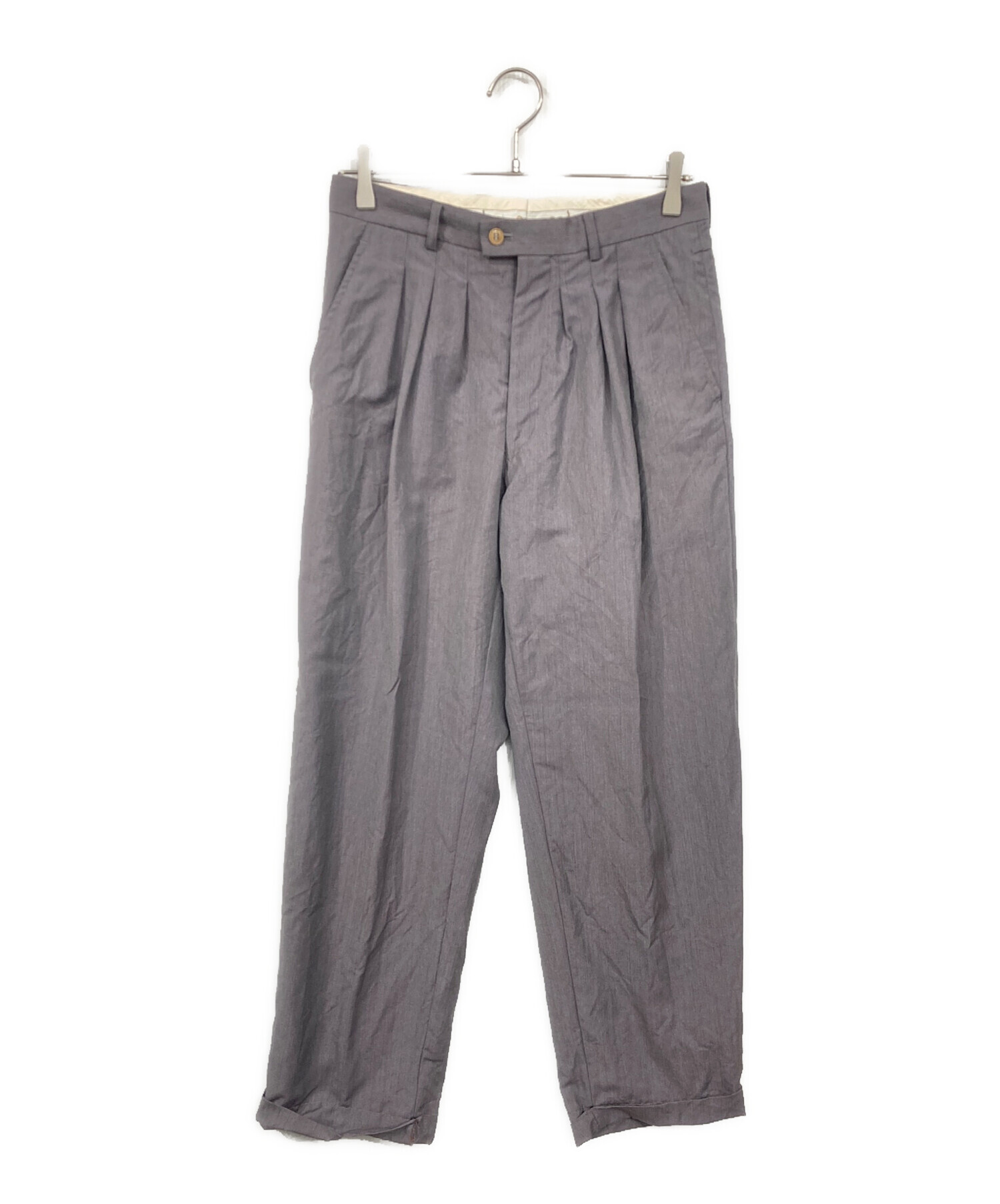 中古・古着通販】KENZO (ケンゾー) 古着スラックス パープル サイズ:2