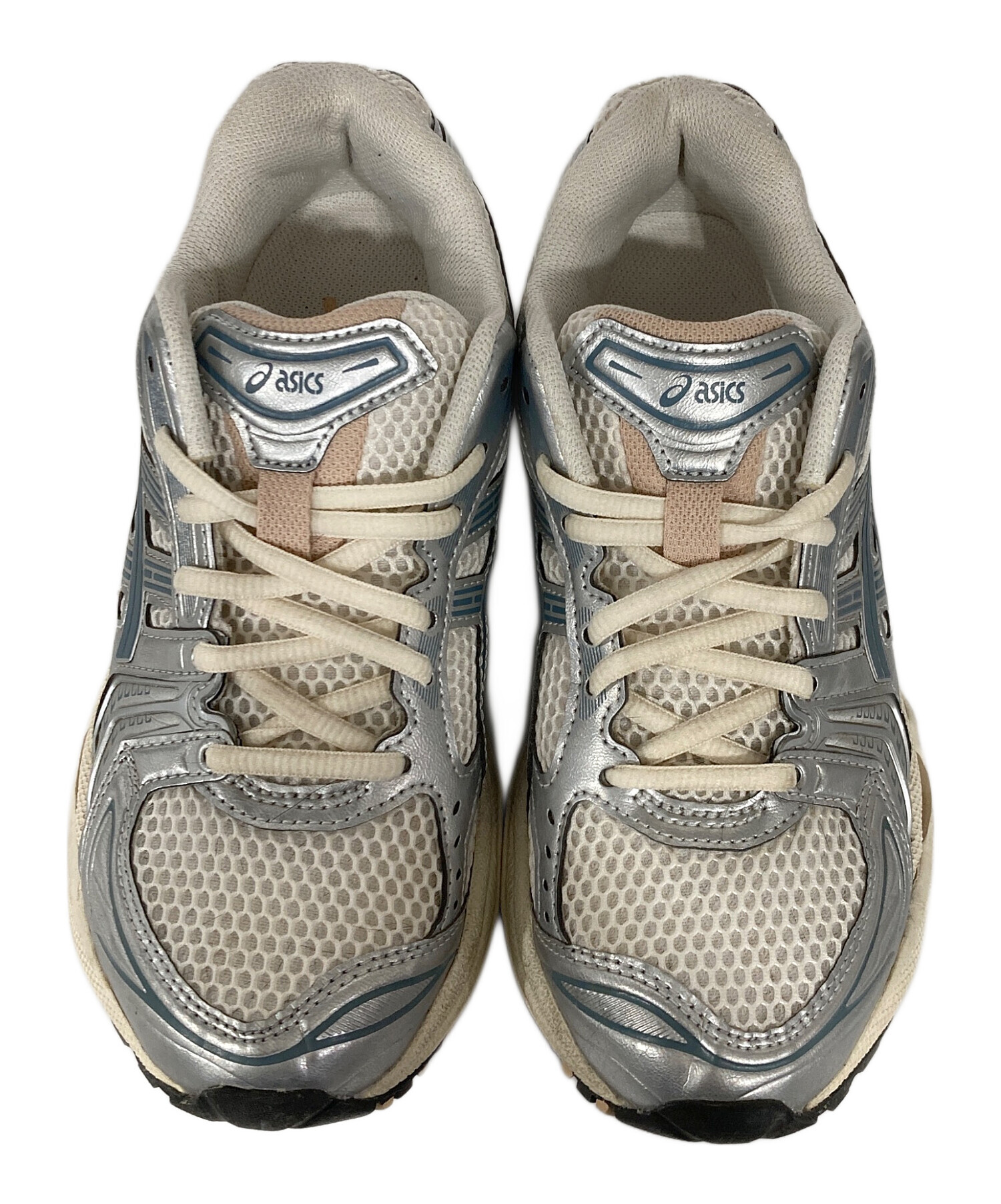 中古・古着通販】asics (アシックス) GEL-KAYANO 14 ベージュ×シルバー