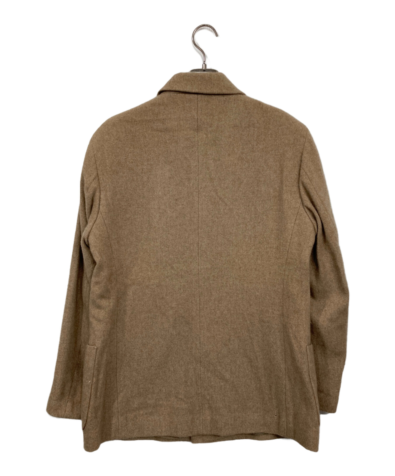 ISSEY MIYAKE ノーカラー　テーラードジャケット　イッセイミヤケ 中古・古着通販】ISSEY MIYAKE (イッセイミヤケ) カシミヤテーラード