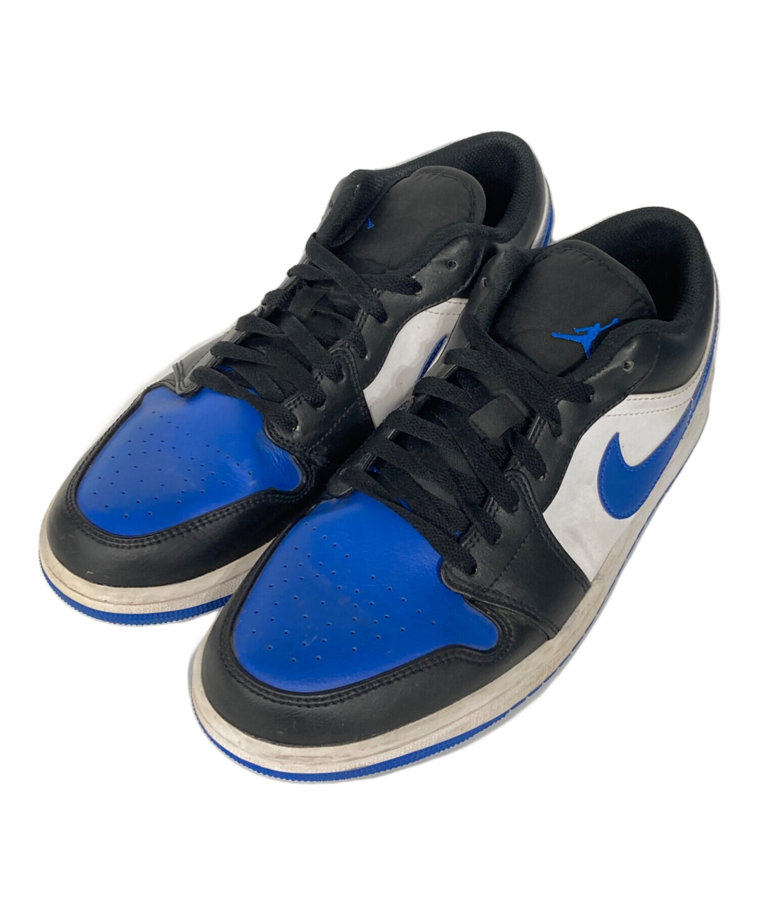 中古・古着通販】NIKE (ナイキ) Air Jordan 1 Low ブラック×ブルー 