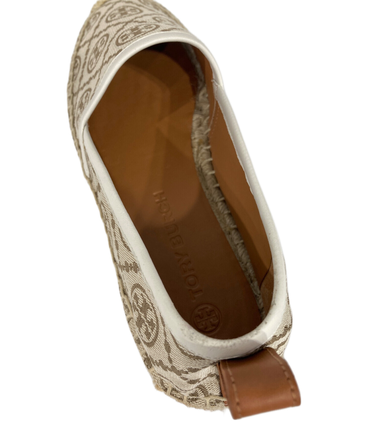 中古・古着通販】TORY BURCH (トリーバーチ) エスパドリーユ ベージュ