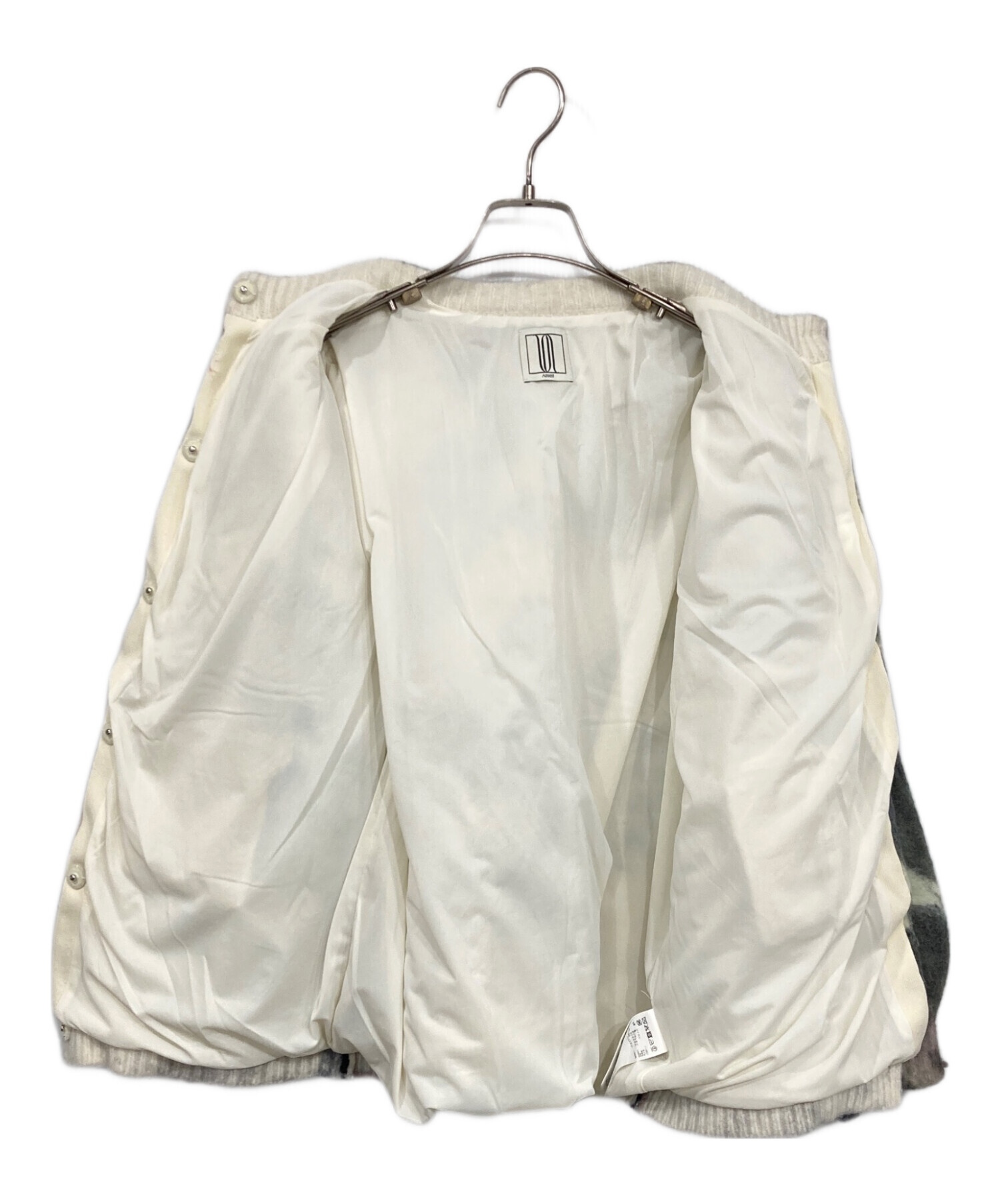 中古・古着通販】Ameri (アメリ) UND TEXTURE ART FLOWER KNIT