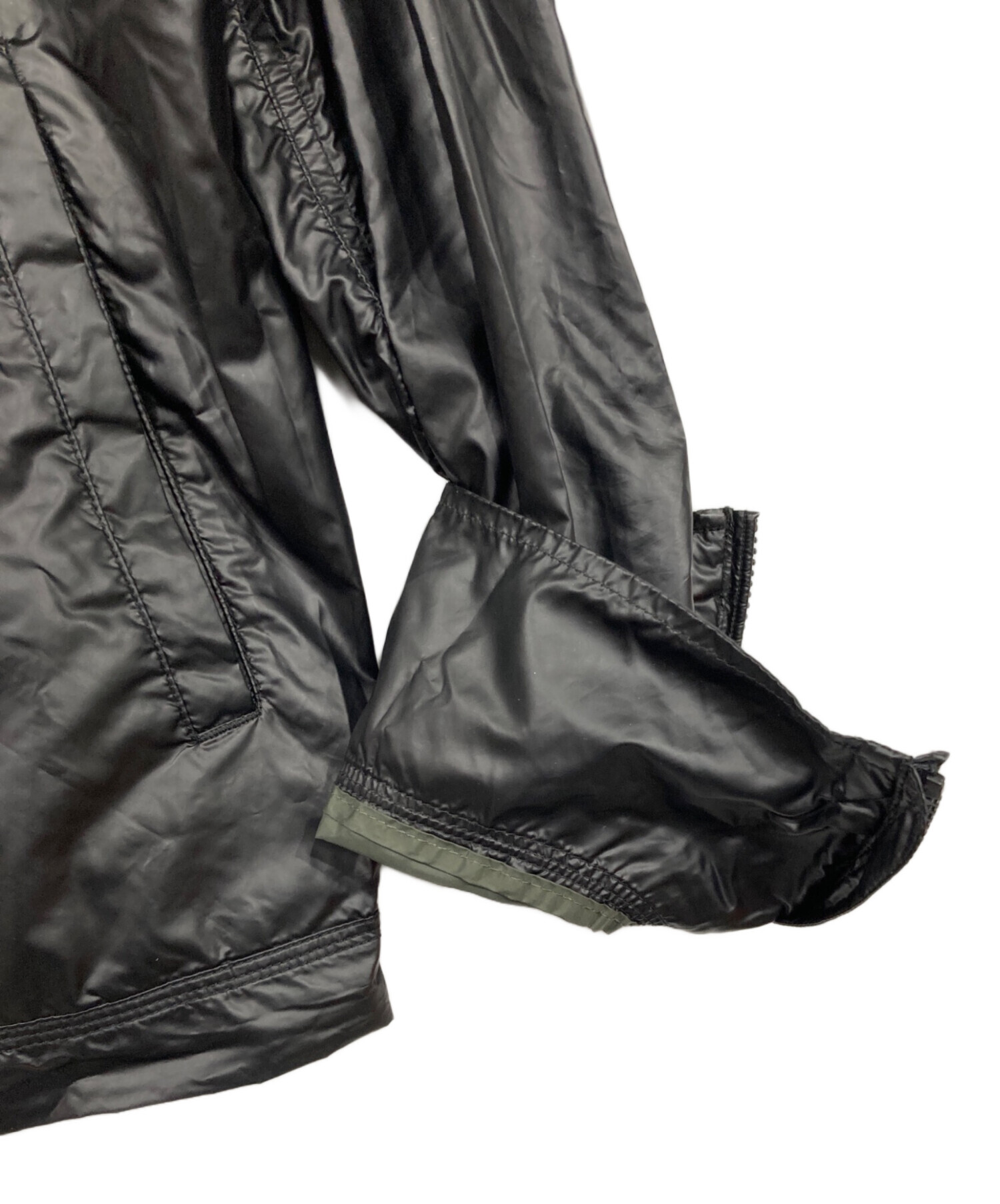 中古・古着通販】DIESEL (ディーゼル) ナイロンジャケット ブラック