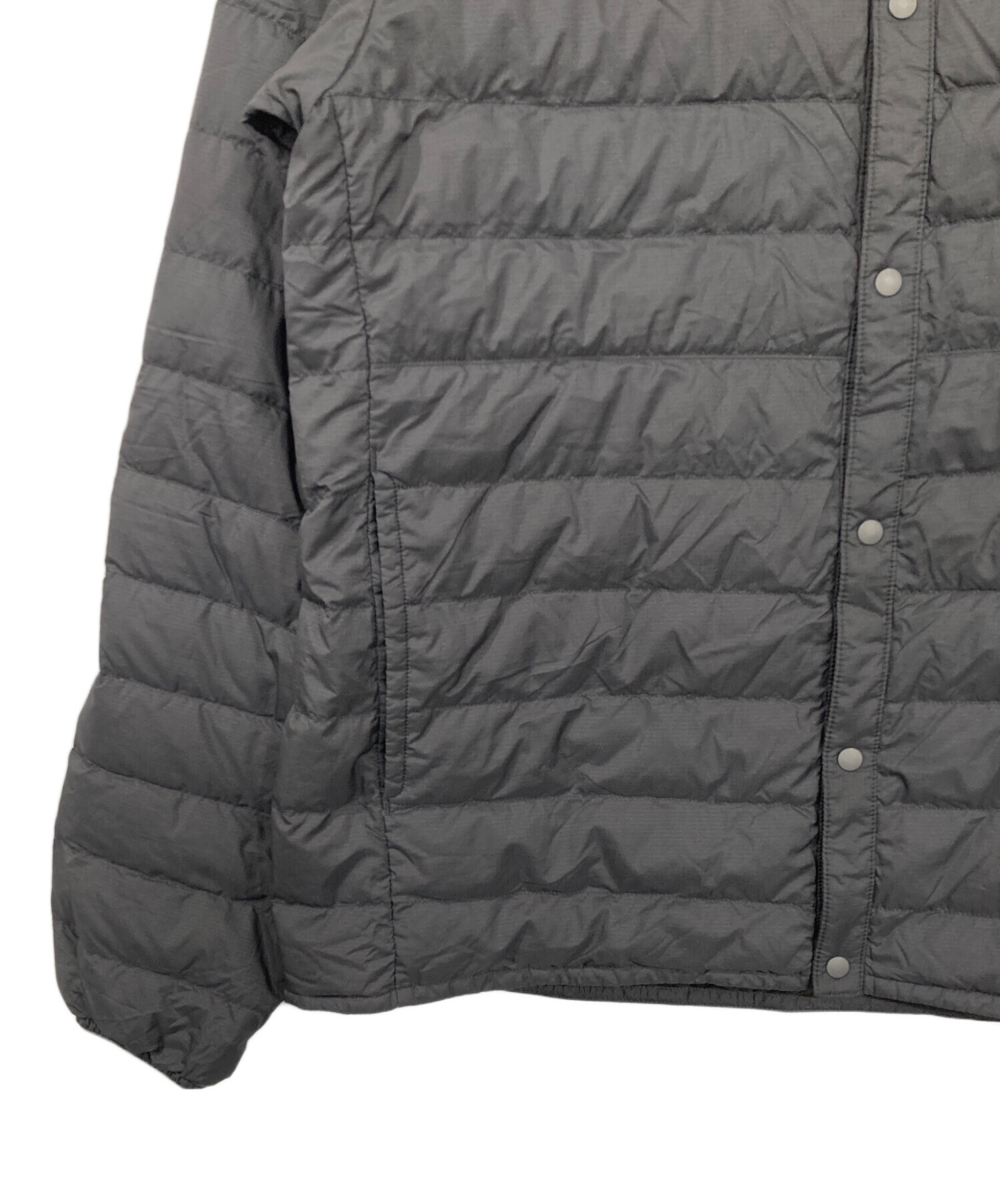 モンベル　ラウンドネックジャケット　スペリオダウン　グレー モンベル mont-bell モンベル スペリオダウン ジャケット Men's 男性用