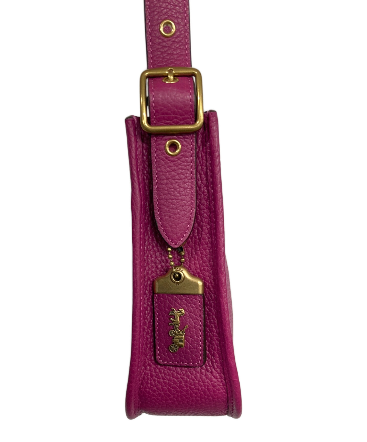 中古・古着通販】COACH (コーチ) ショルダーバッグ ピンク｜ブランド