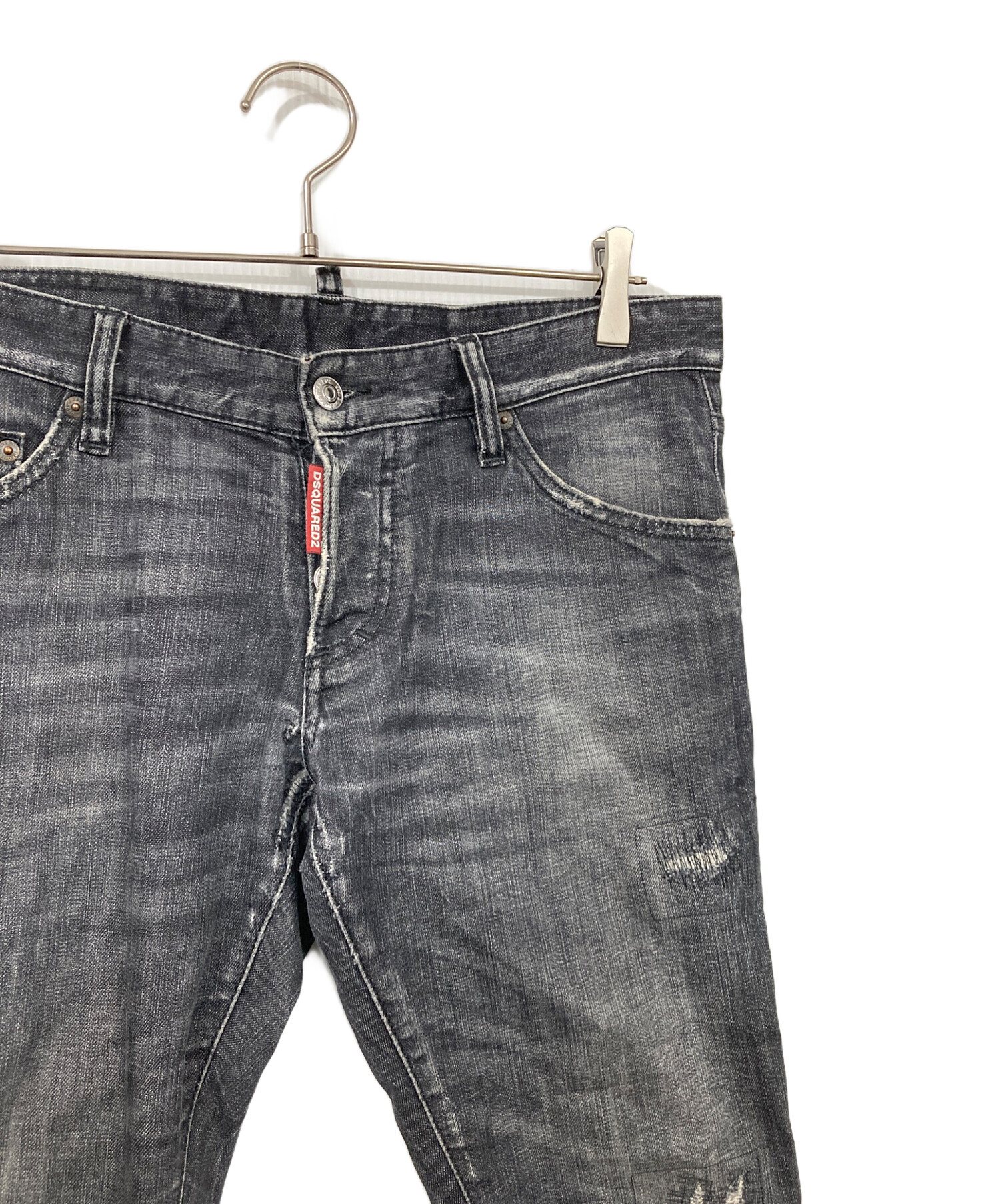 中古・古着通販】DSQUARED2 (ディースクエアード) ダメージ加工