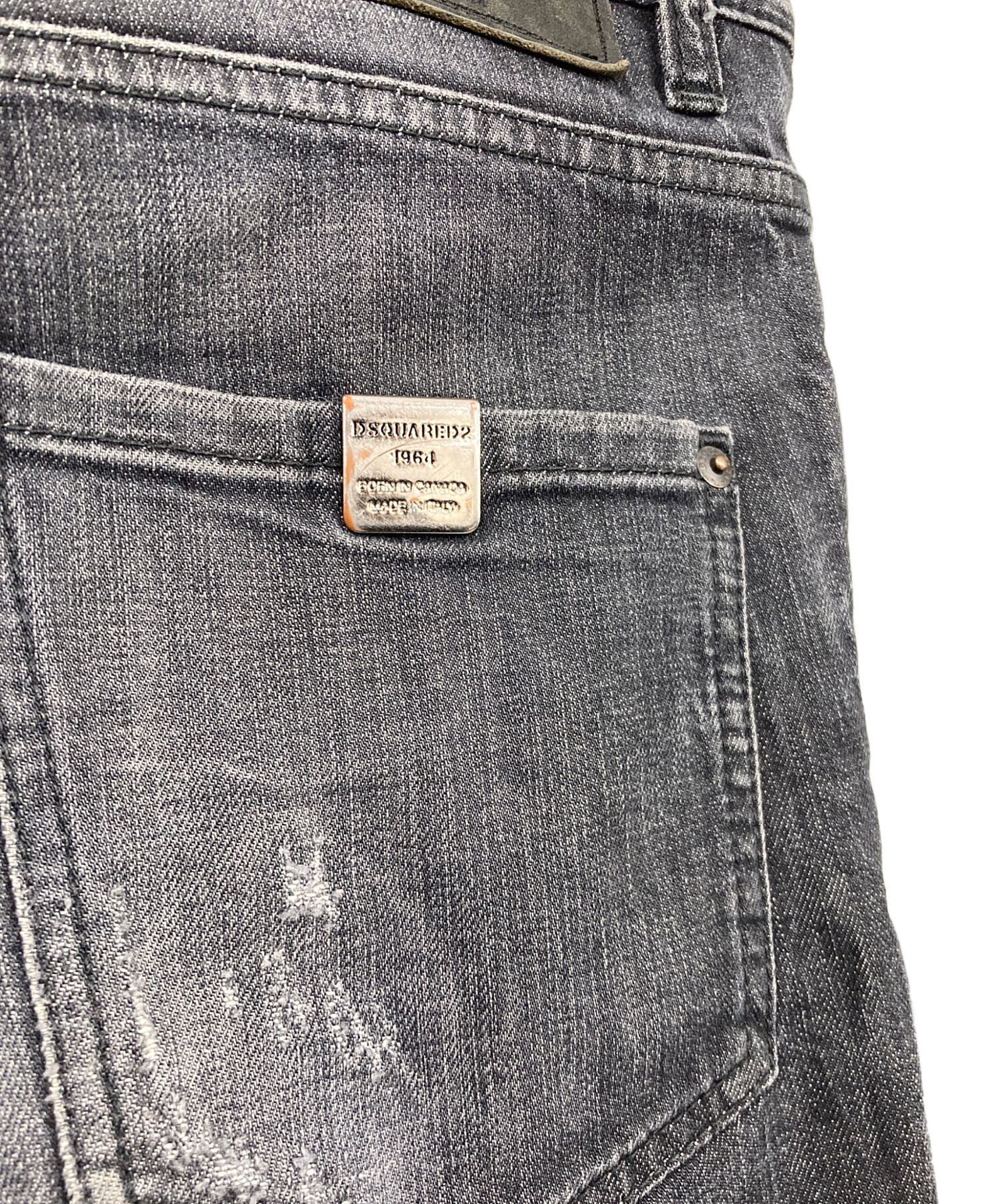 中古・古着通販】DSQUARED2 (ディースクエアード) ダメージ加工