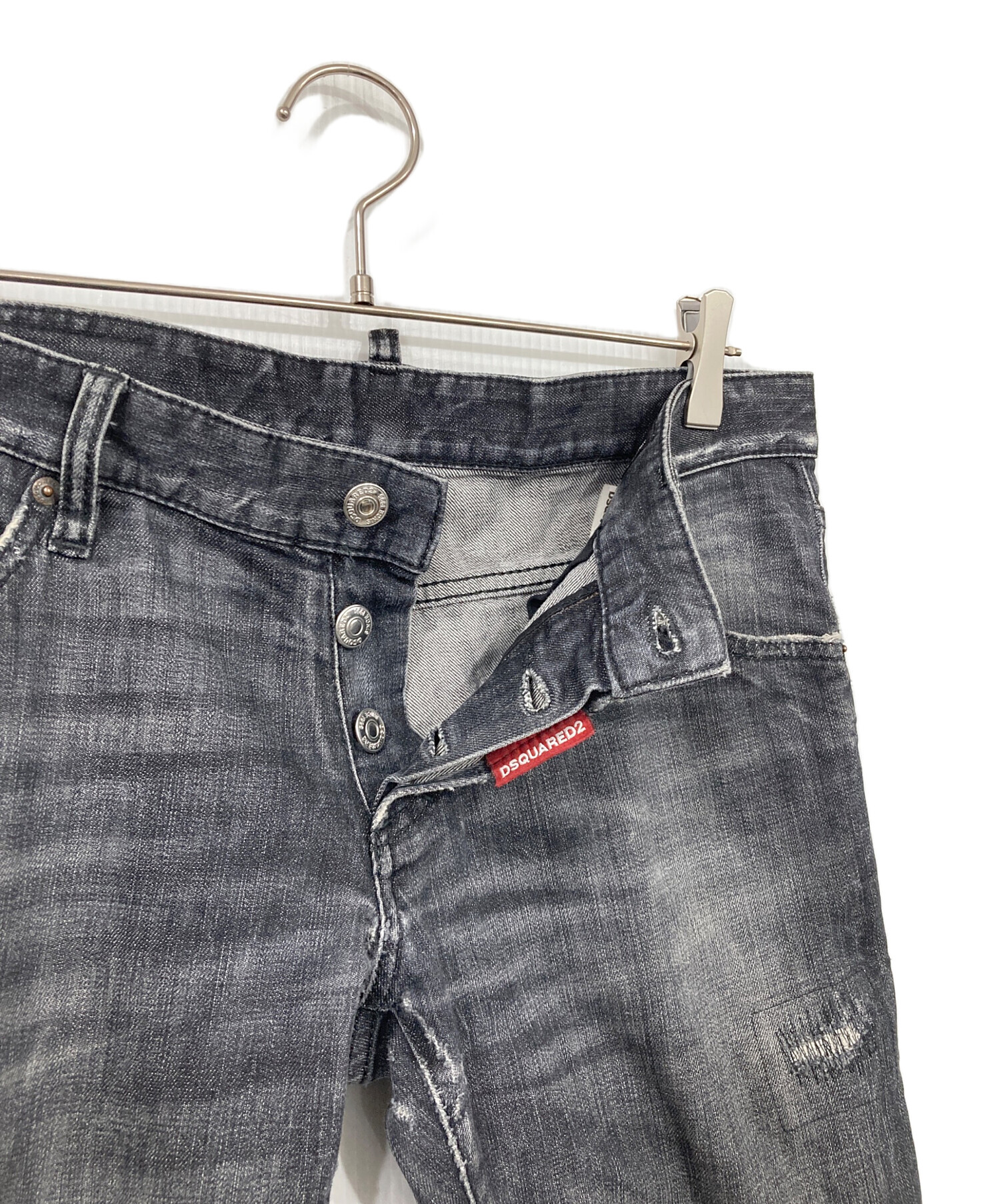 中古・古着通販】DSQUARED2 (ディースクエアード) ダメージ加工