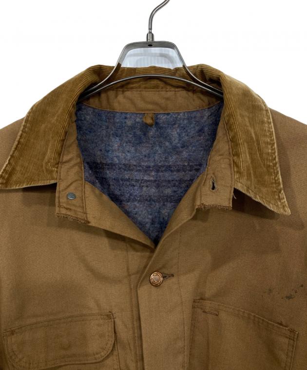 Wrangler ラングラー カバーオール ブランケット 46 Wrangler - 70s ラングラー カバーオール 濃紺 ブランケット付き 台襟