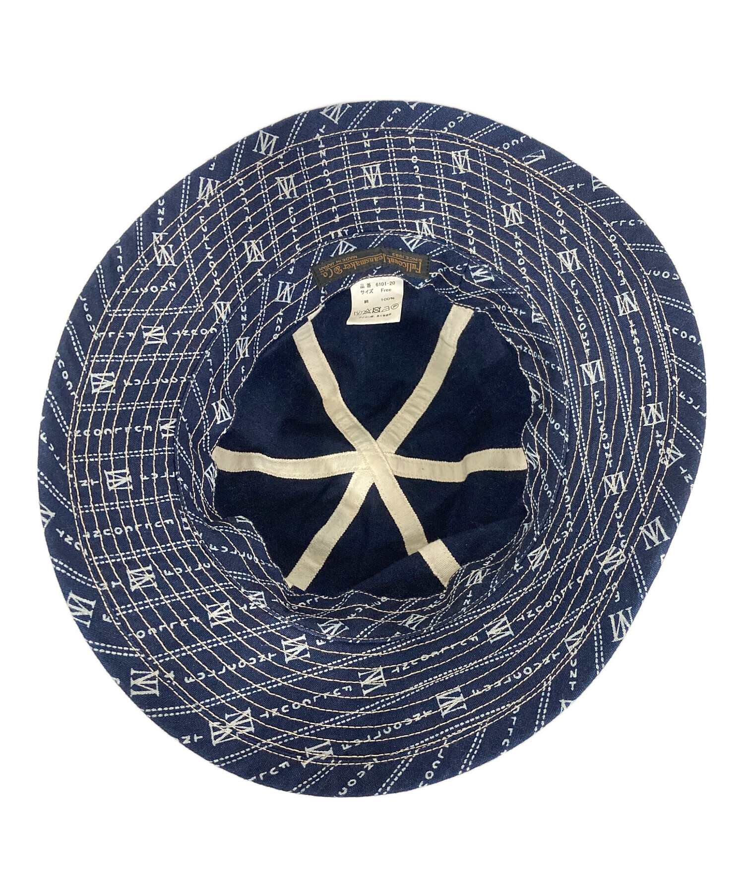 中古・古着通販】FULLCOUNT (フルカウント) デニムハット インディゴ