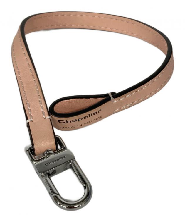 h*u様 エルベシャプリエ　ストラップ　ドラジェ 中古・古着通販】Herve Chapelier (エルベシャプリエ) レザー