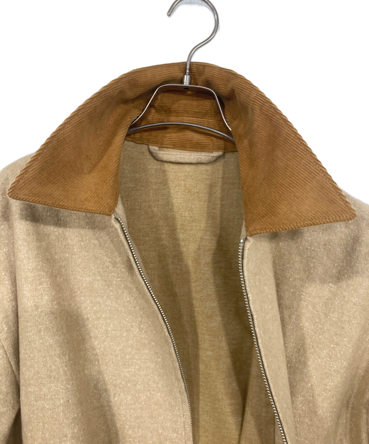 中古・古着通販】EDIFICE (エディフィス) E.WOOL SILK NEP ブルゾン