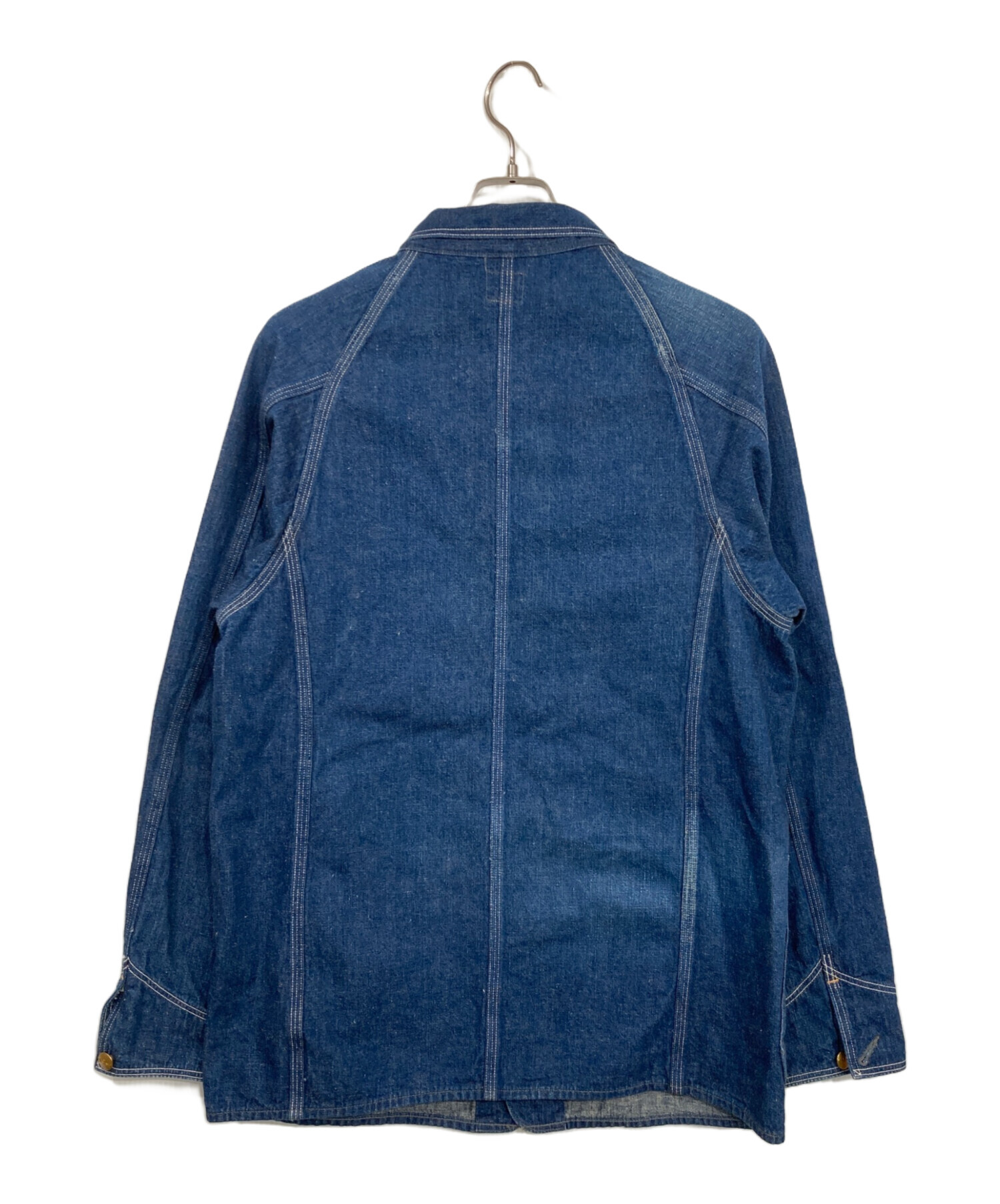 中古・古着通販】orSlow (オアスロウ) デニムカバーオール インディゴ