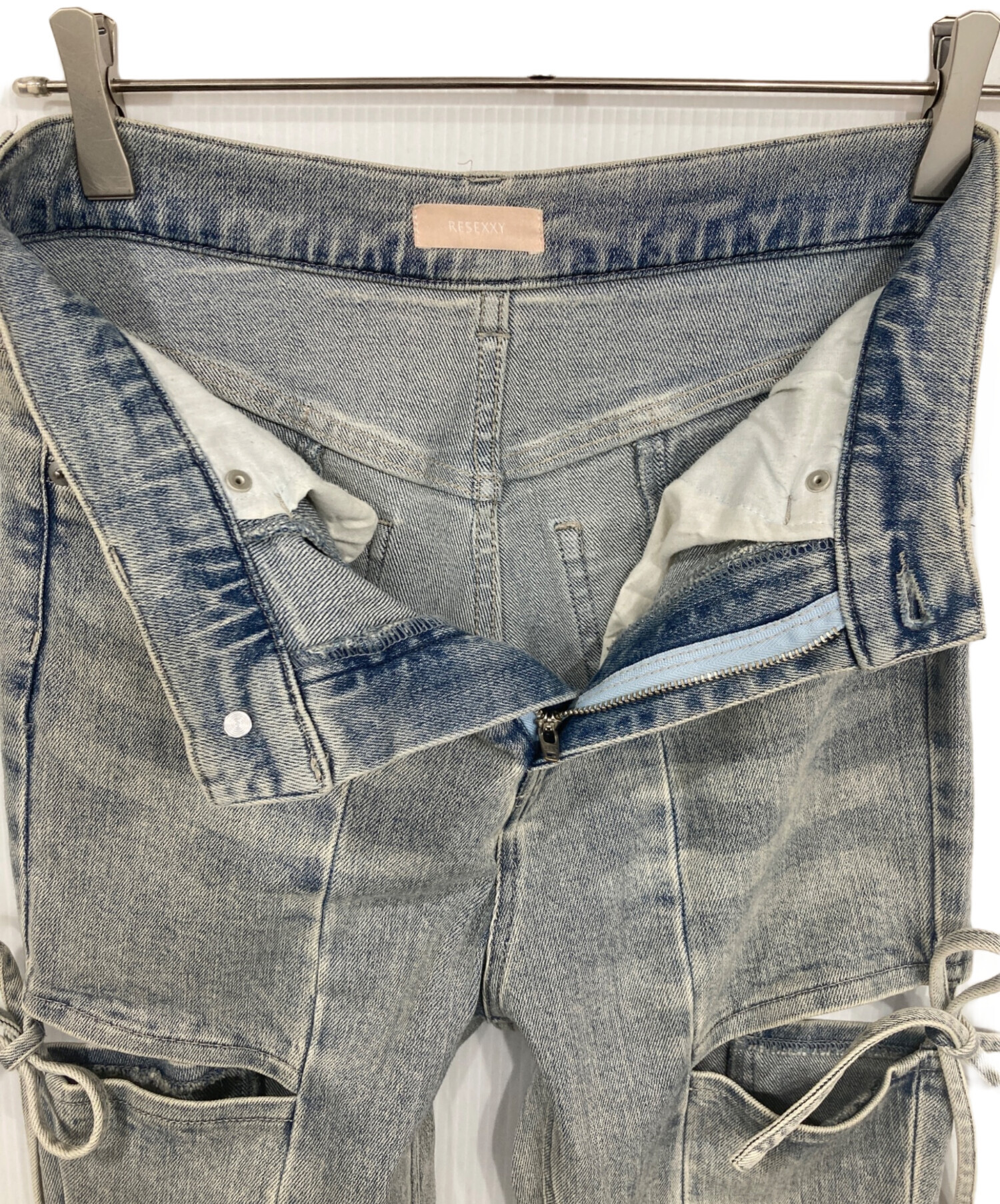 中古・古着通販】Resexxy (リゼクシー) カットアウトリボンデニム