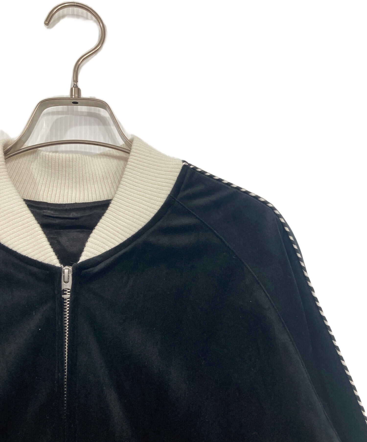 中古・古着通販】waiper (ワイパー) SOUVENIR JACKET ブラック サイズ 
