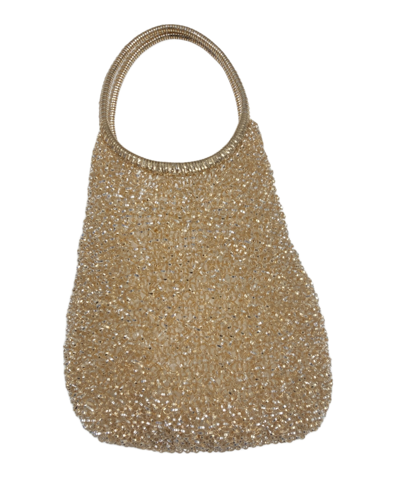 中古・古着通販】ANTEPRIMA (アンテプリマ) ワイヤーバッグ ゴールド