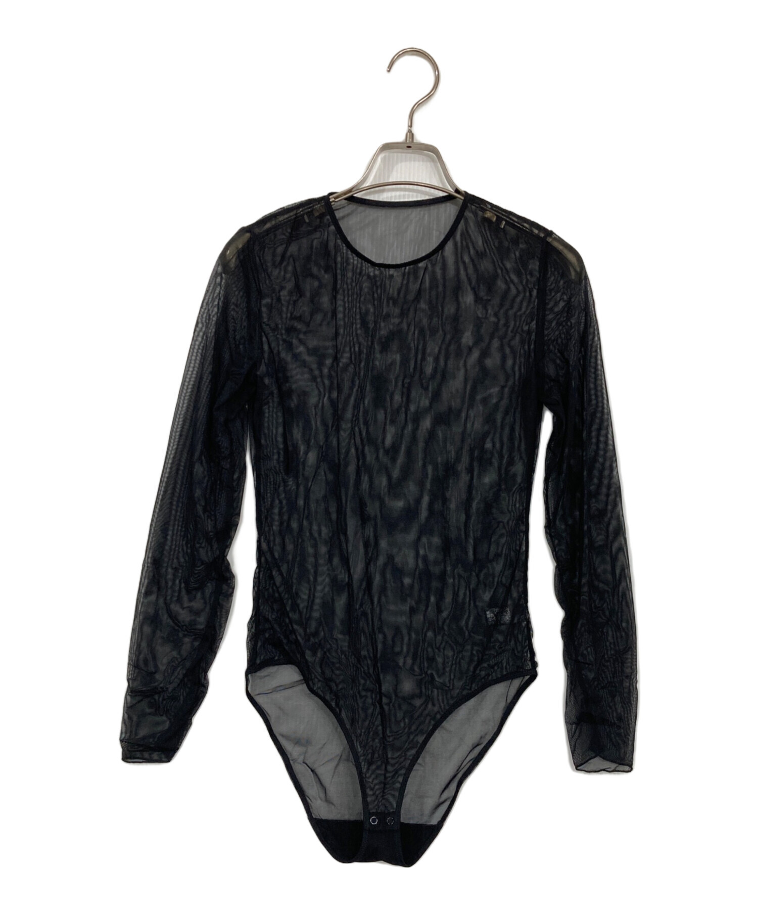 【美品】BIOTOP ✖️e Sheer body suit ブラック 中古・古着通販】e (イー) BIOTOP (ビオトープ) Sheer Body Suit Tops