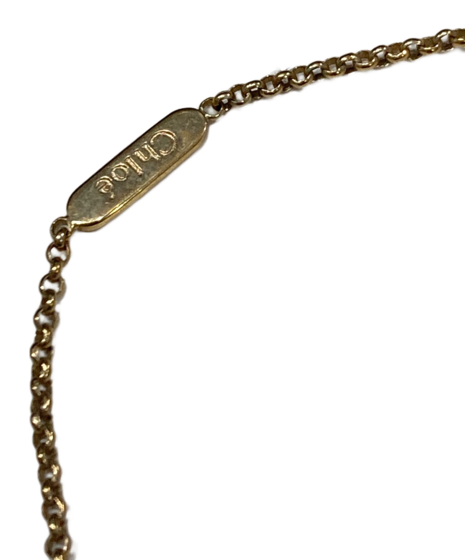 Chloé ゴールドツイストブレスレット Chloé ゴールドツイストブレスレット