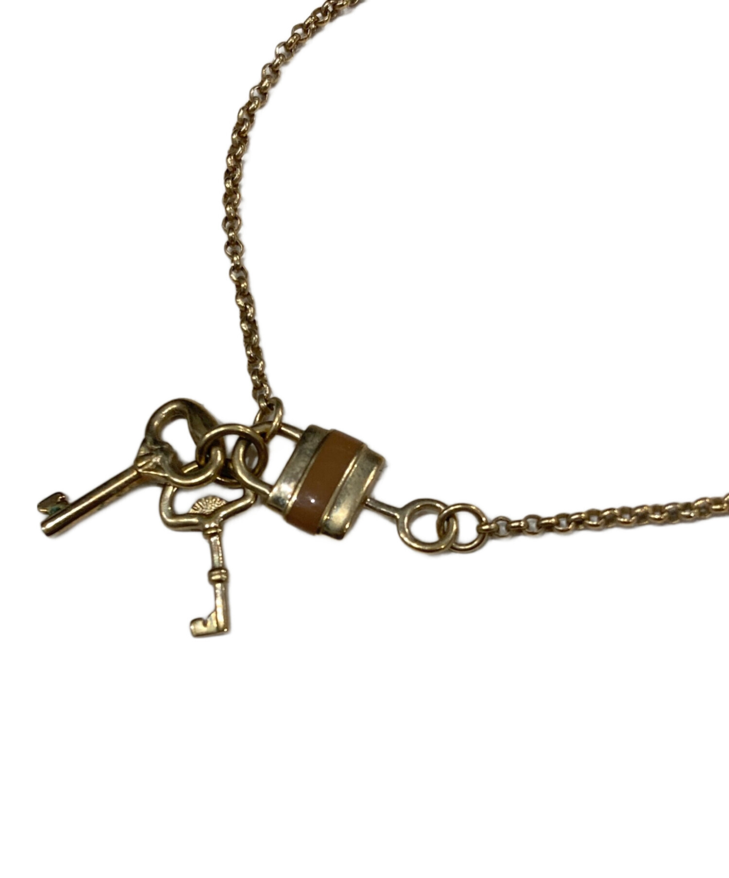 中古・古着通販】Chloe (クロエ) 鍵モチーフブレスレット ゴールド