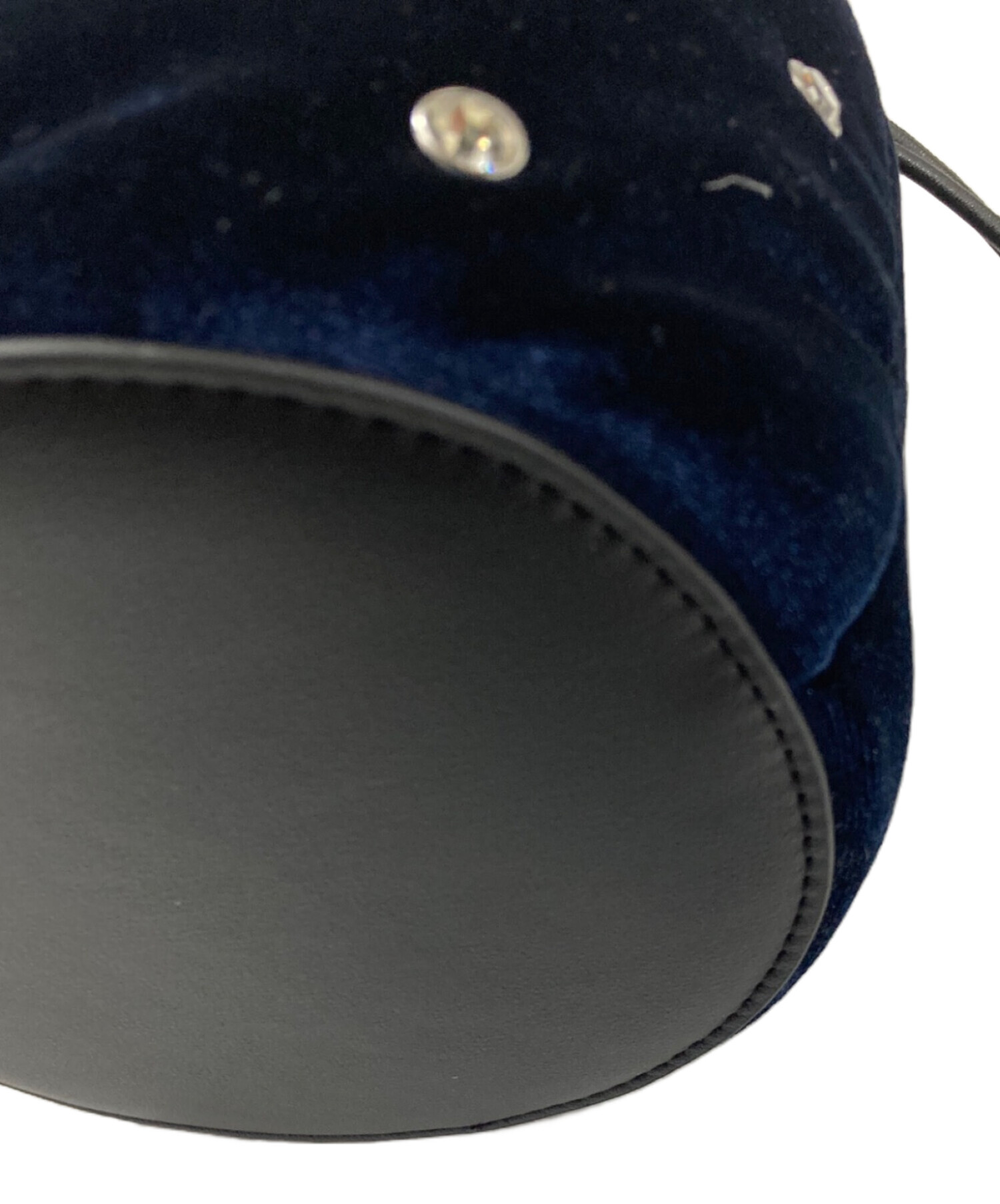 新品UNITED ARROWS ミックス　ビジューショルダーバッグ　ネイビー　鞄 中古・古着通販】UNITED ARROWS (ユナイテッドアローズ) ミックス