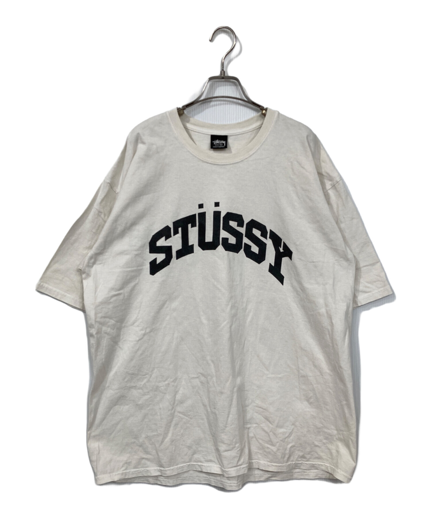 中古・古着通販】stussy (ステューシー) ロゴプリントTシャツ ホワイト