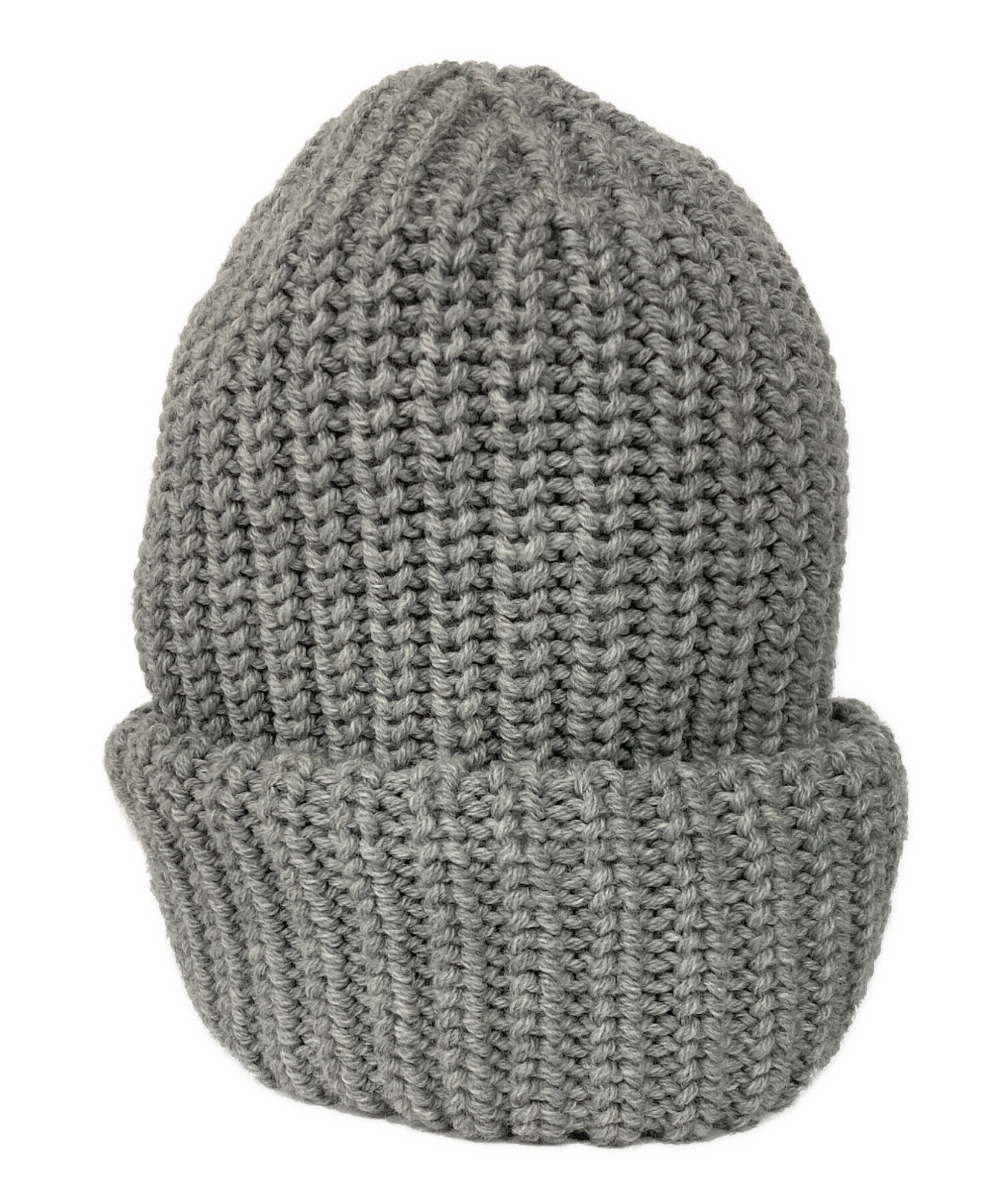 マリメッコ　ニット帽子 中古・古着通販】marimekko (マリメッコ) ニット帽 グレー｜ブランド