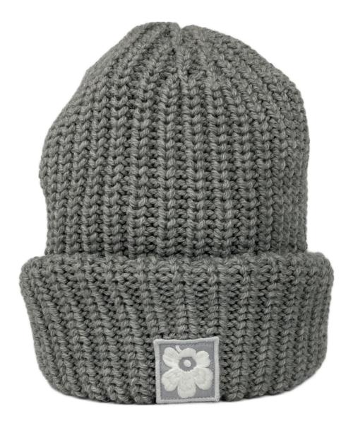 marimekko ニット帽 グレー 今期新作！新品タグ付き 中古・古着通販】marimekko (マリメッコ) ニット帽 グレー｜ブランド