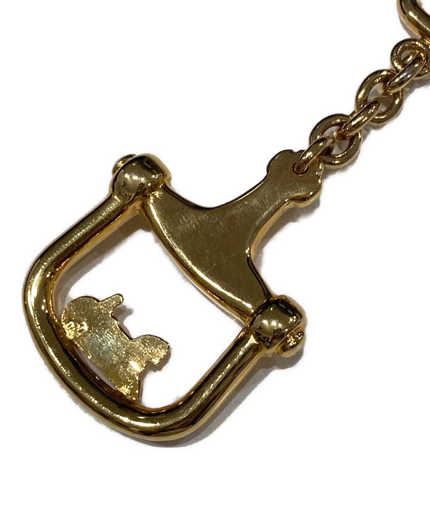 CELINE ゴールドチャームネックレス 中古・古着通販】CELINE (セリーヌ) チャーム ゴールド｜ブランド