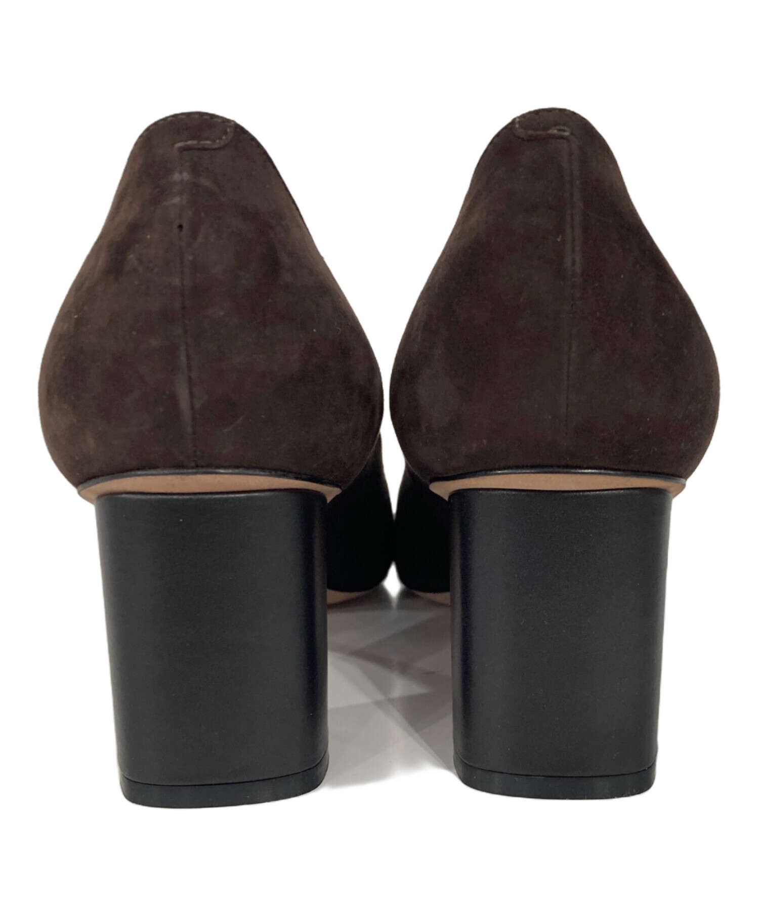 中古・古着通販】PELLICO (ペリーコ) スウェードパンプス ブラウン