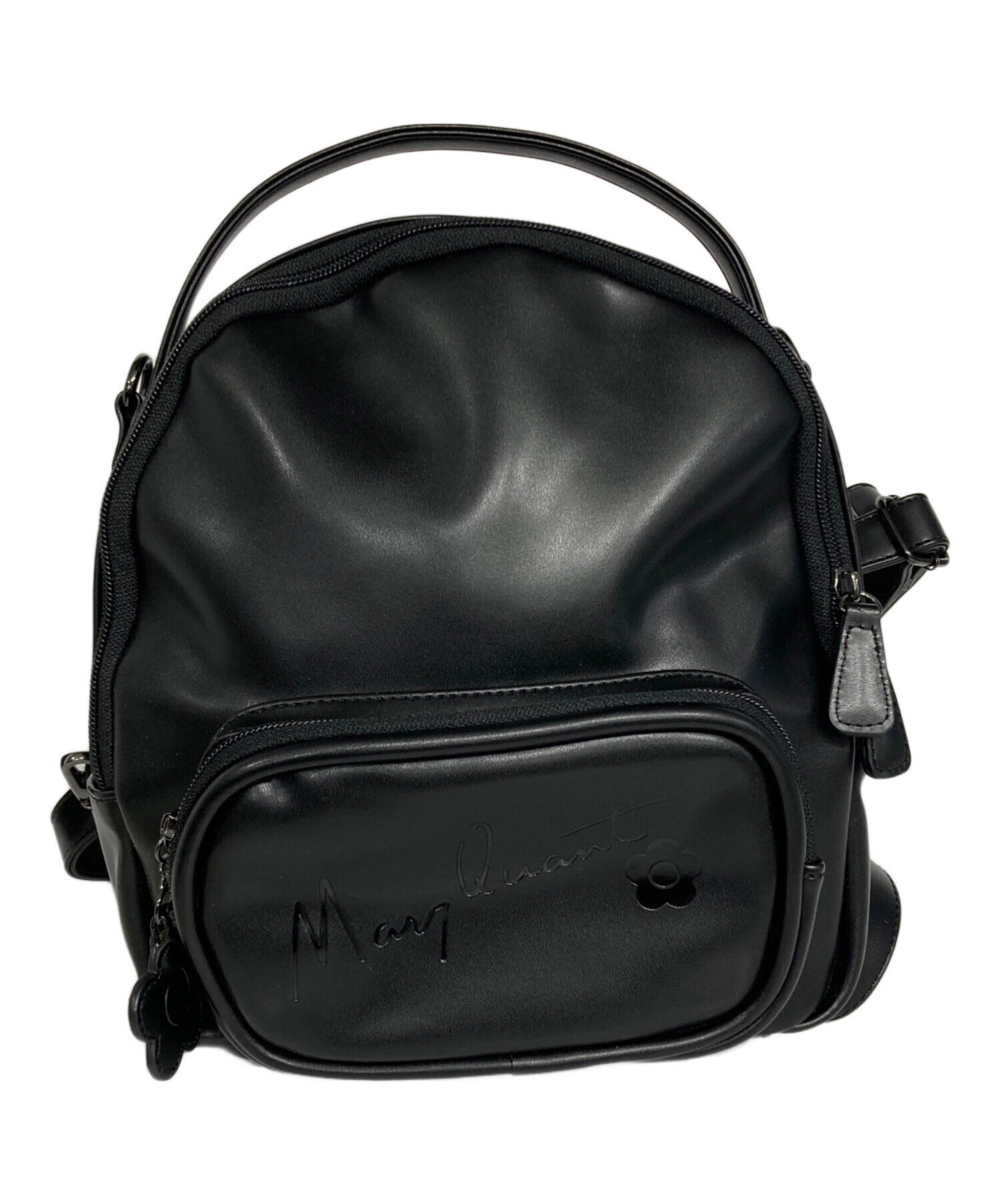 中古・古着通販】MARY QUANT (マリークヮント) リュック ブラック