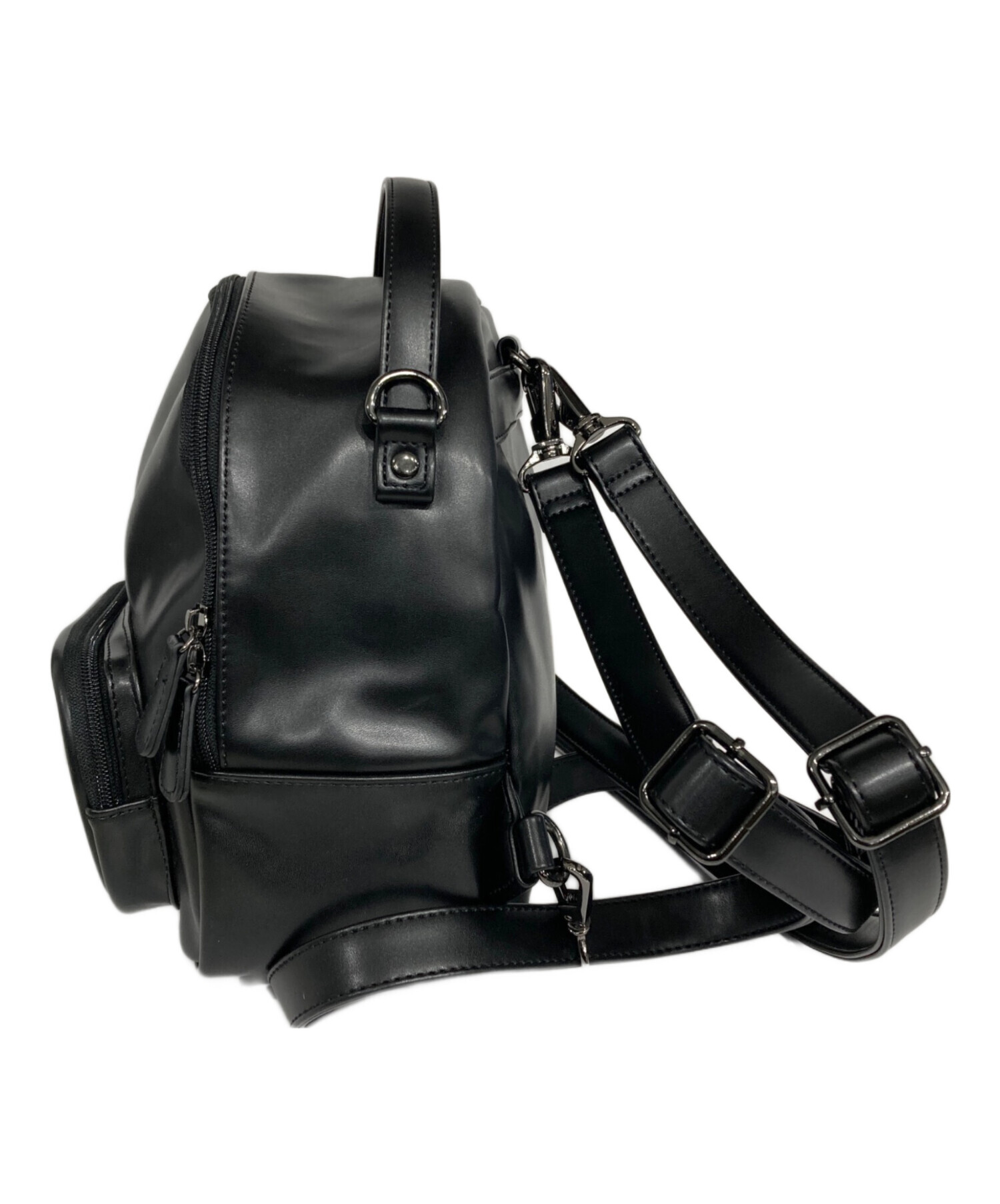 中古・古着通販】MARY QUANT (マリークヮント) リュック ブラック
