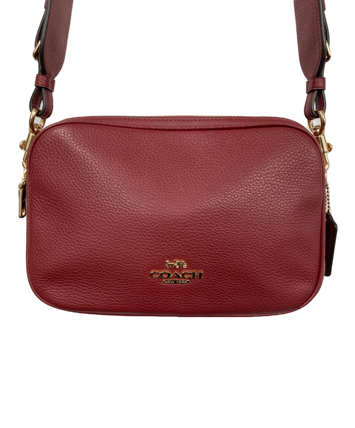 中古・古着通販】COACH (コーチ) ペブルドレザージェスクロスボディ