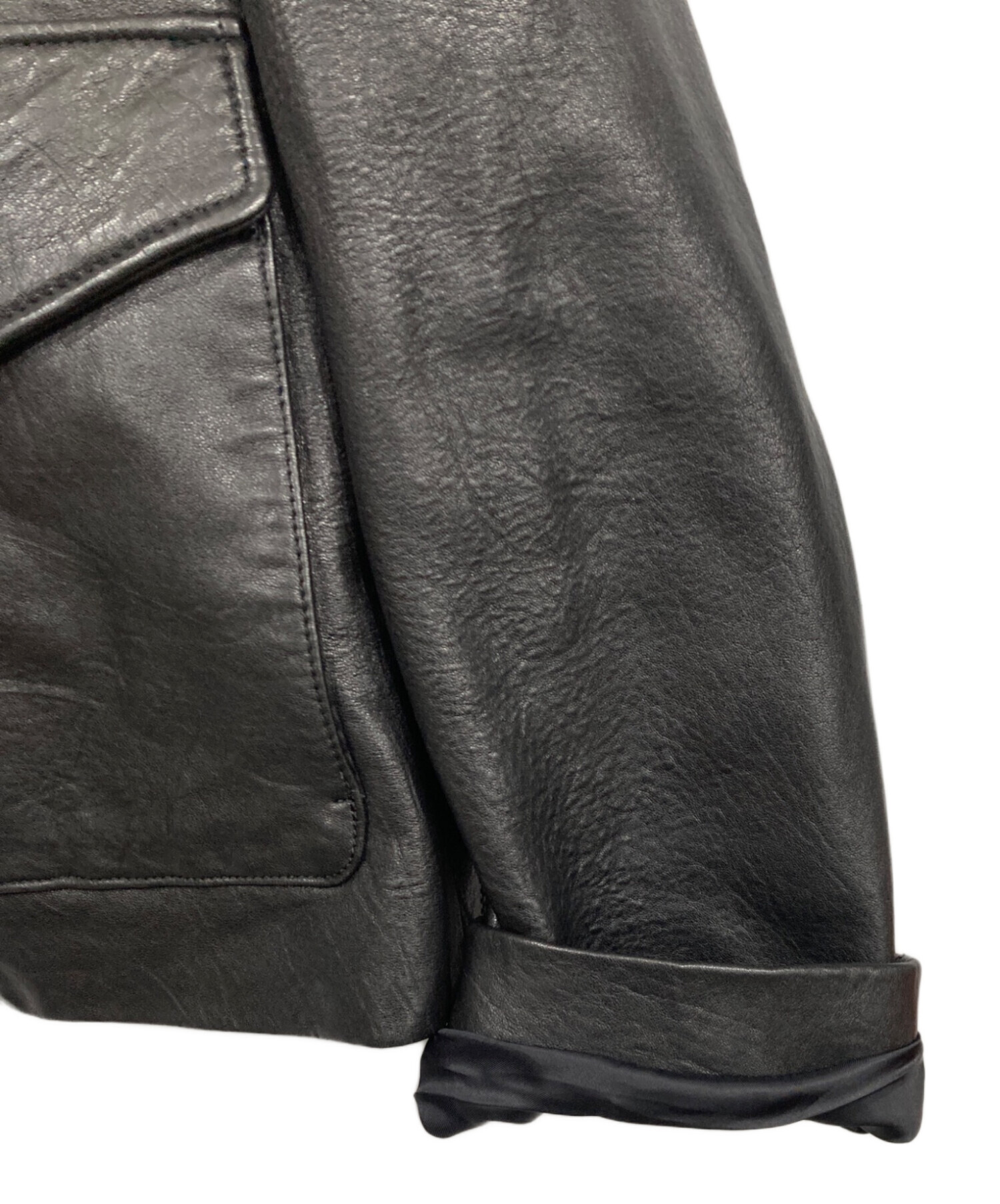 中古・古着通販】LA BOUCLE (ラ ブークル) LAMB LEATHER FLIGHT