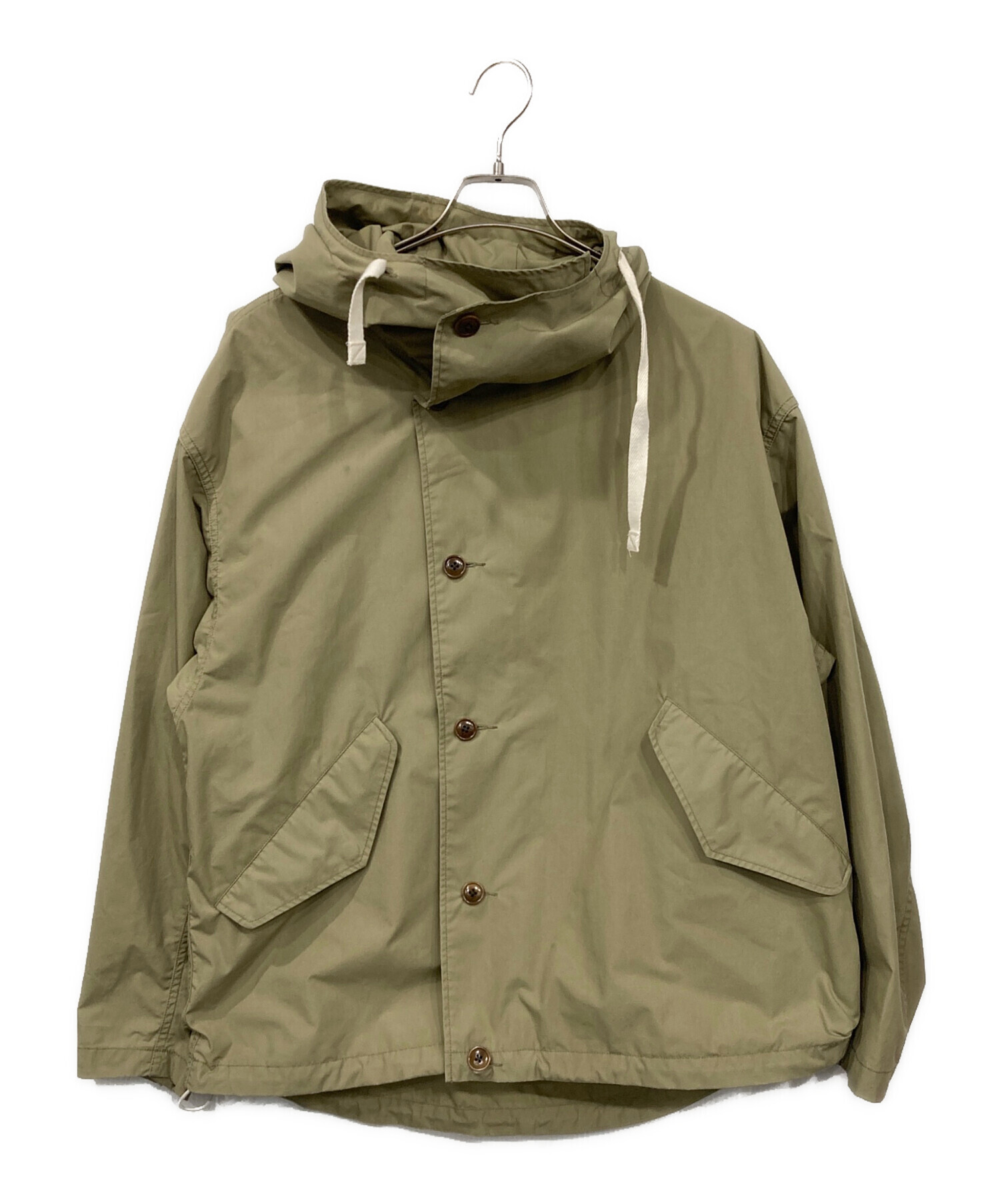 中古・古着通販】nanamica (ナナミカ) Hooded Jacket ベージュ サイズ 