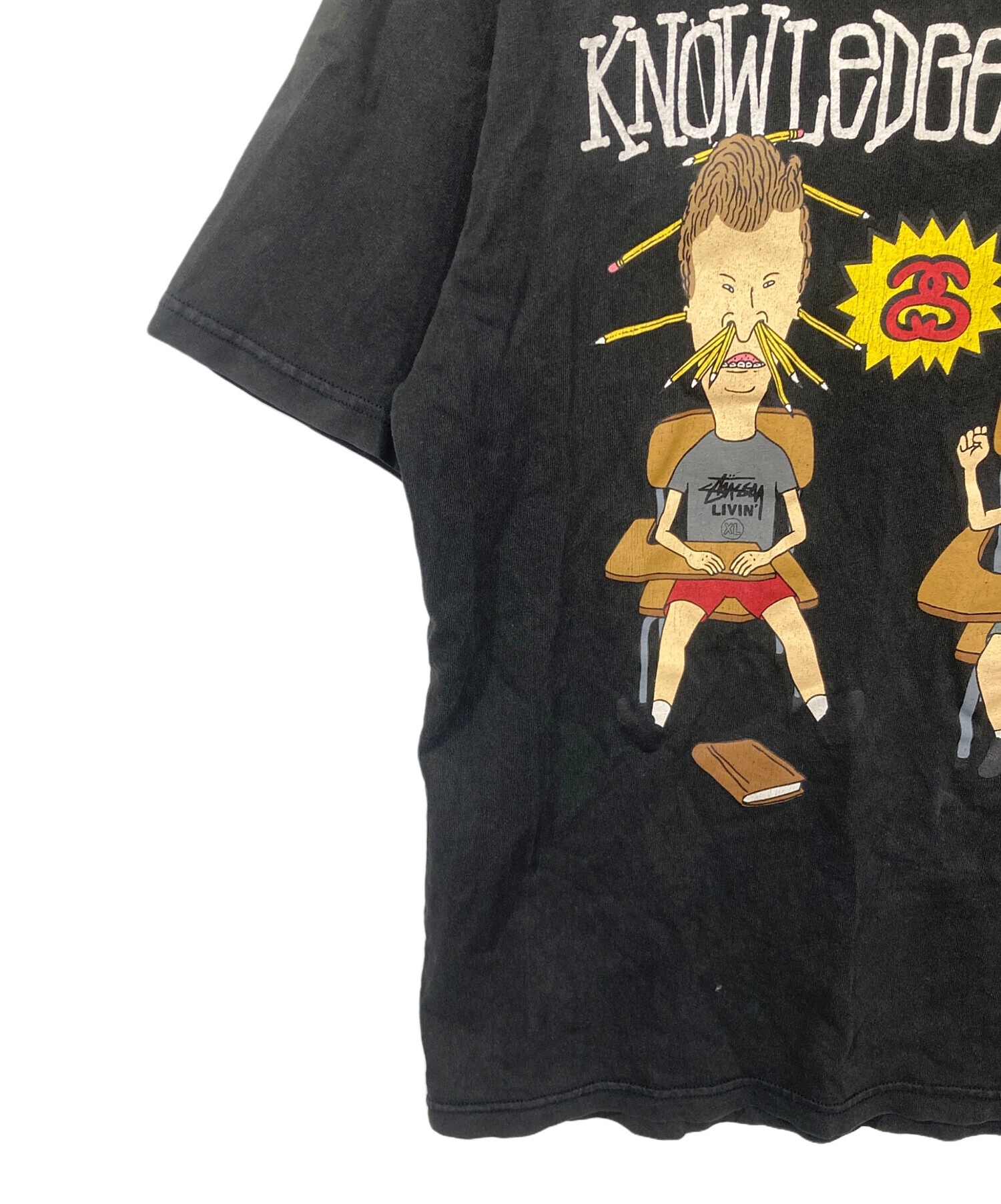 中古・古着通販】stussy (ステューシー) MTV BEAVIS AND BUTT-HEAD T
