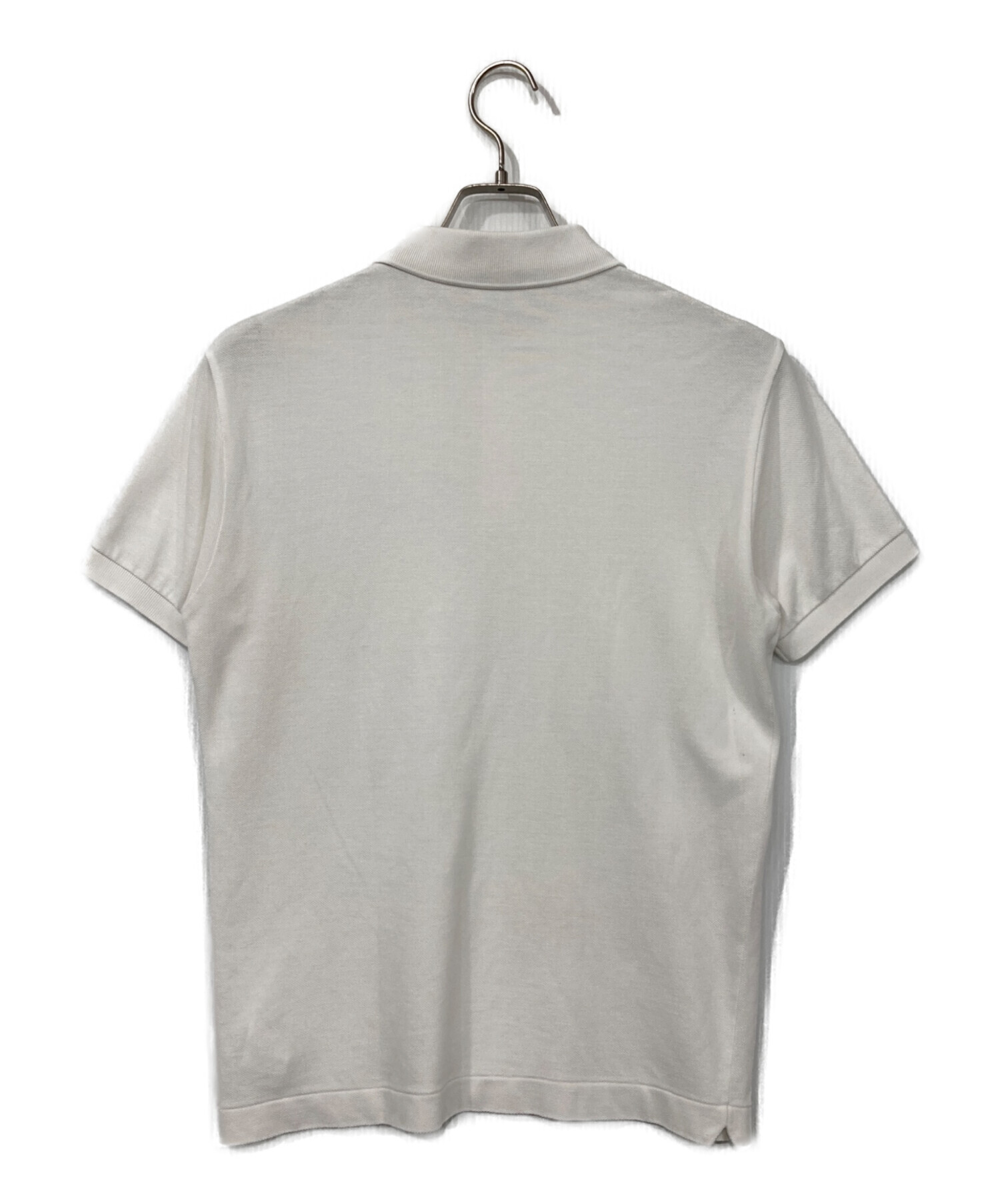 中古・古着通販】LACOSTE (ラコステ) ポロシャツ ホワイト サイズ:3