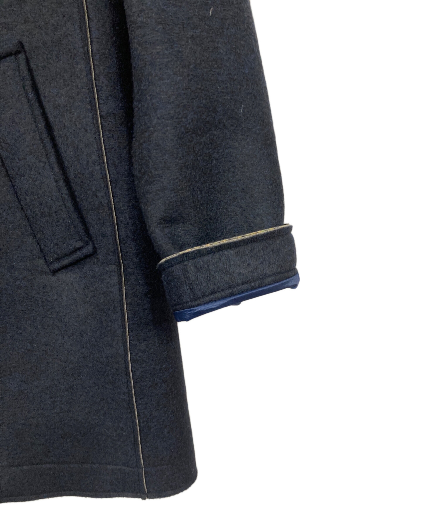 中古・古着通販】Bob (ボブ) ボンディングチェスターコート ネイビー