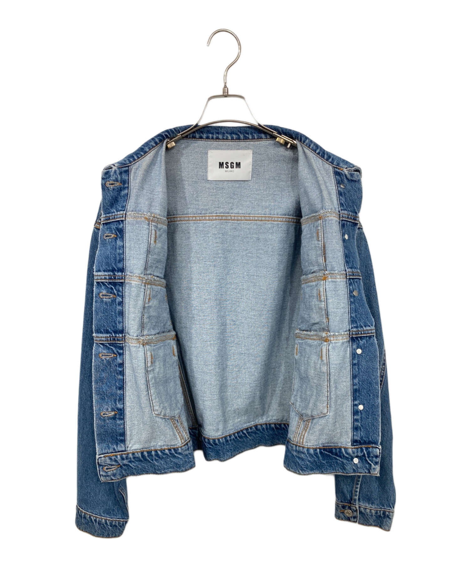 中古・古着通販】MSGM (エムエスジーエム) デニムジャケット