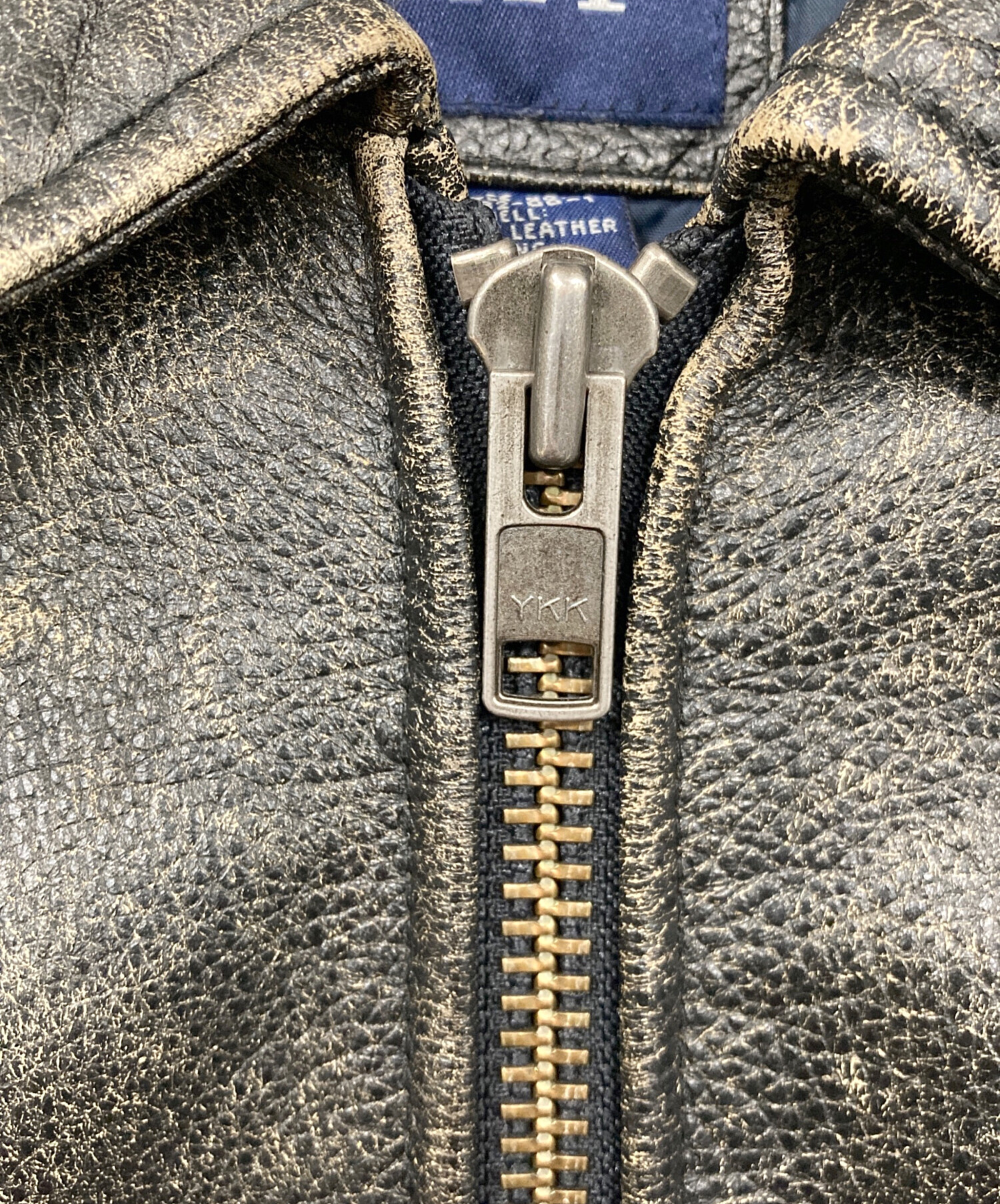 中古・古着通販】GAP (ギャップ) レザージャケット ブラック サイズ:M