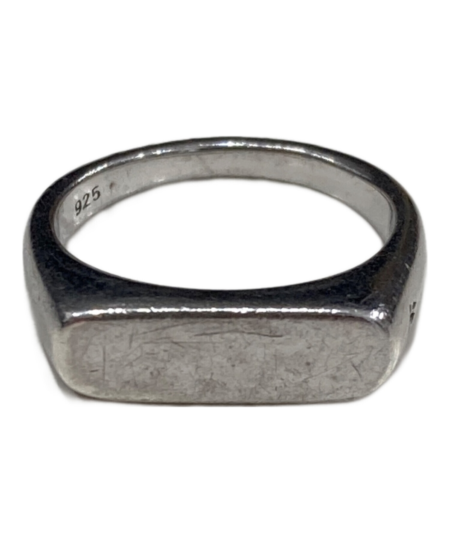 【使用済み傷あり】TOMWOOD トムウッド Knut ring 中古・古着通販】TOM WOOD (トムウッド) Knut Ring シルバー サイズ