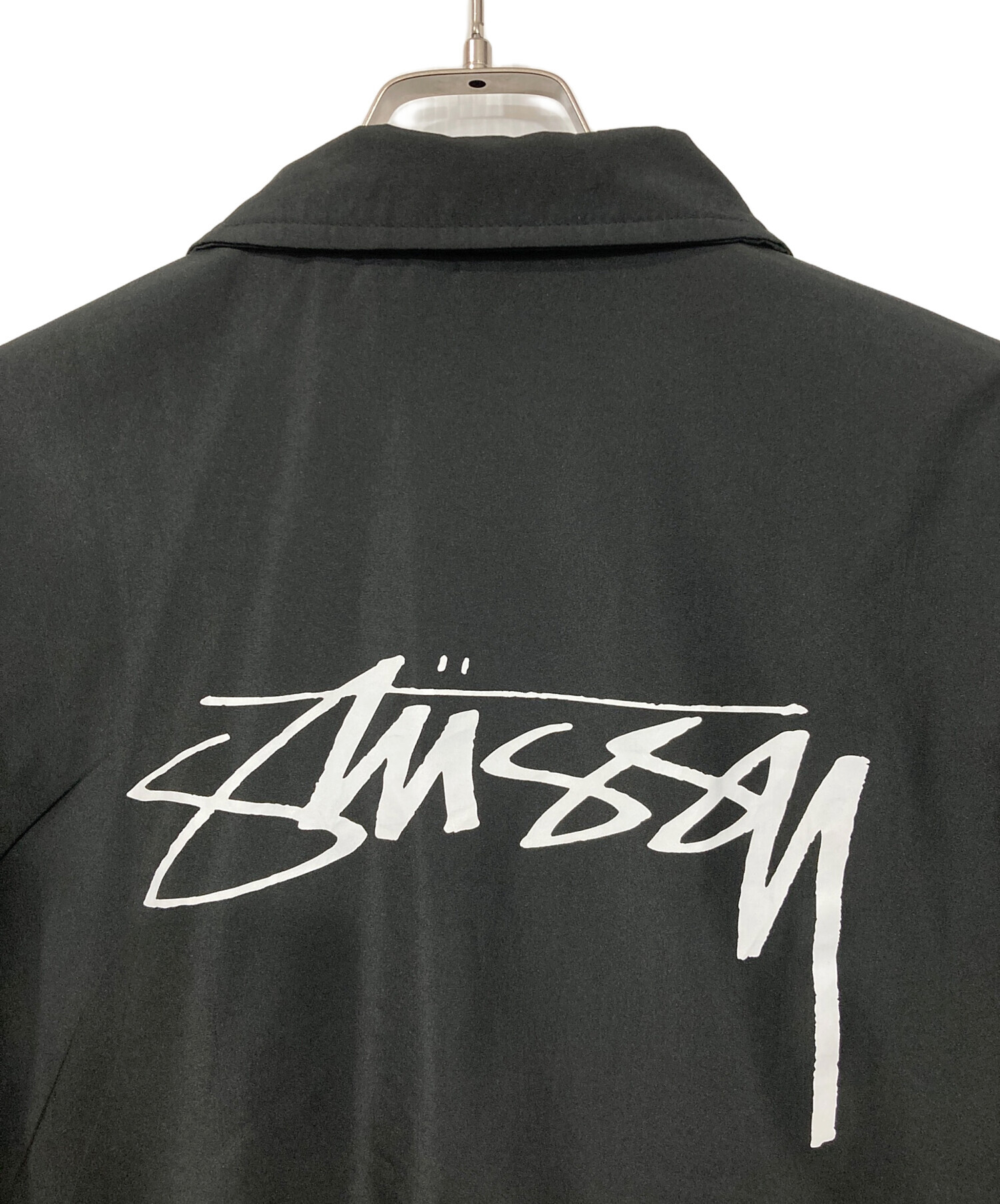 中古・古着通販】stussy (ステューシー) コーチジャケット ブラック