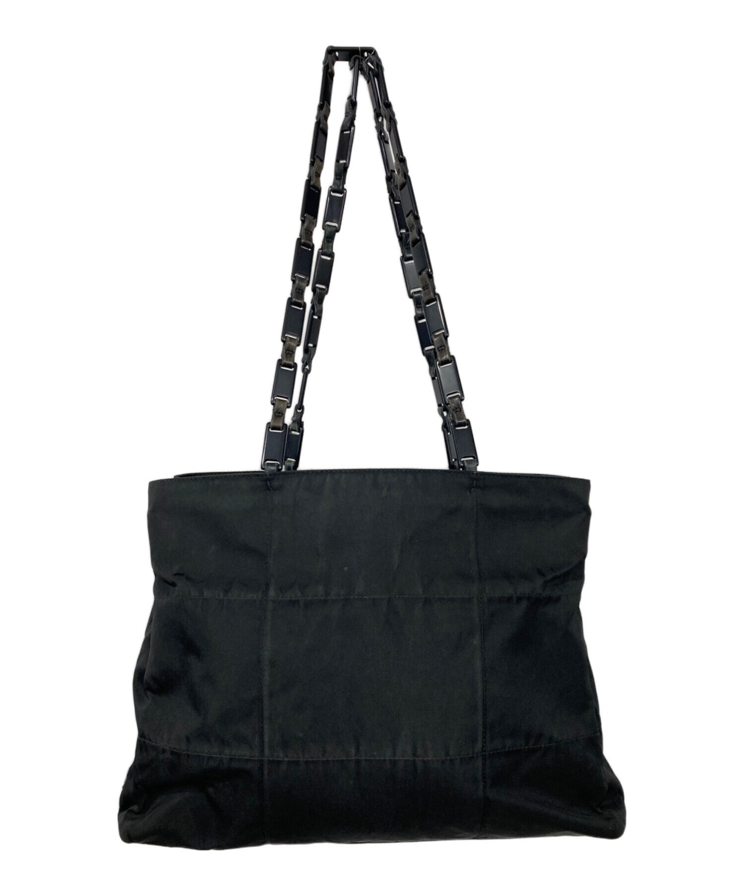 中古・古着通販】PRADA (プラダ) ナイロントートバッグ ブラック