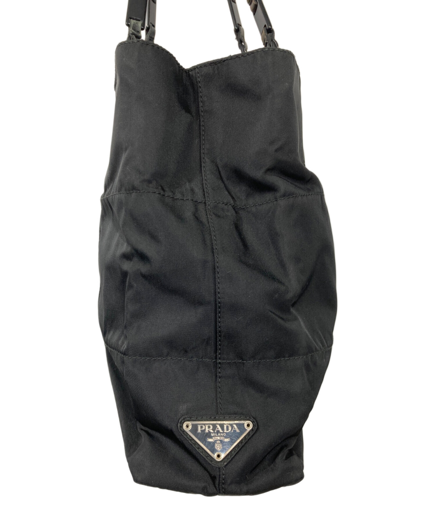 中古・古着通販】PRADA (プラダ) ナイロントートバッグ ブラック